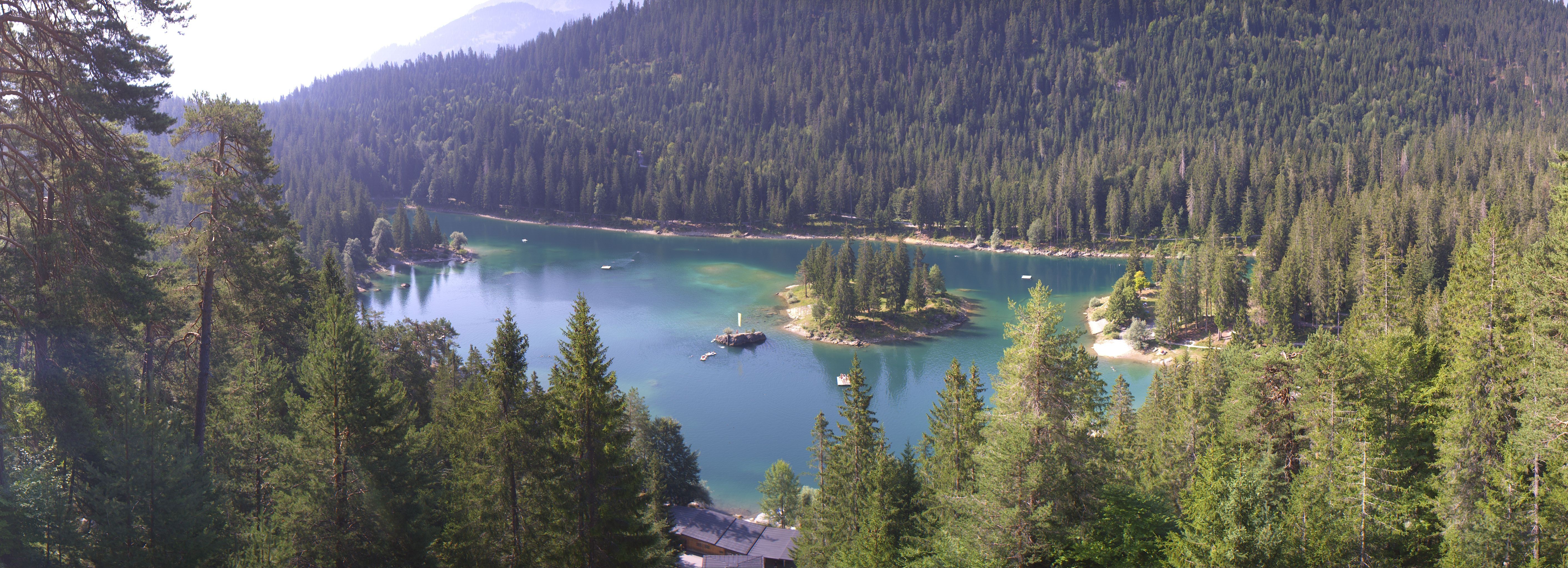 Archiv Foto Webcam Flims: Caumasee