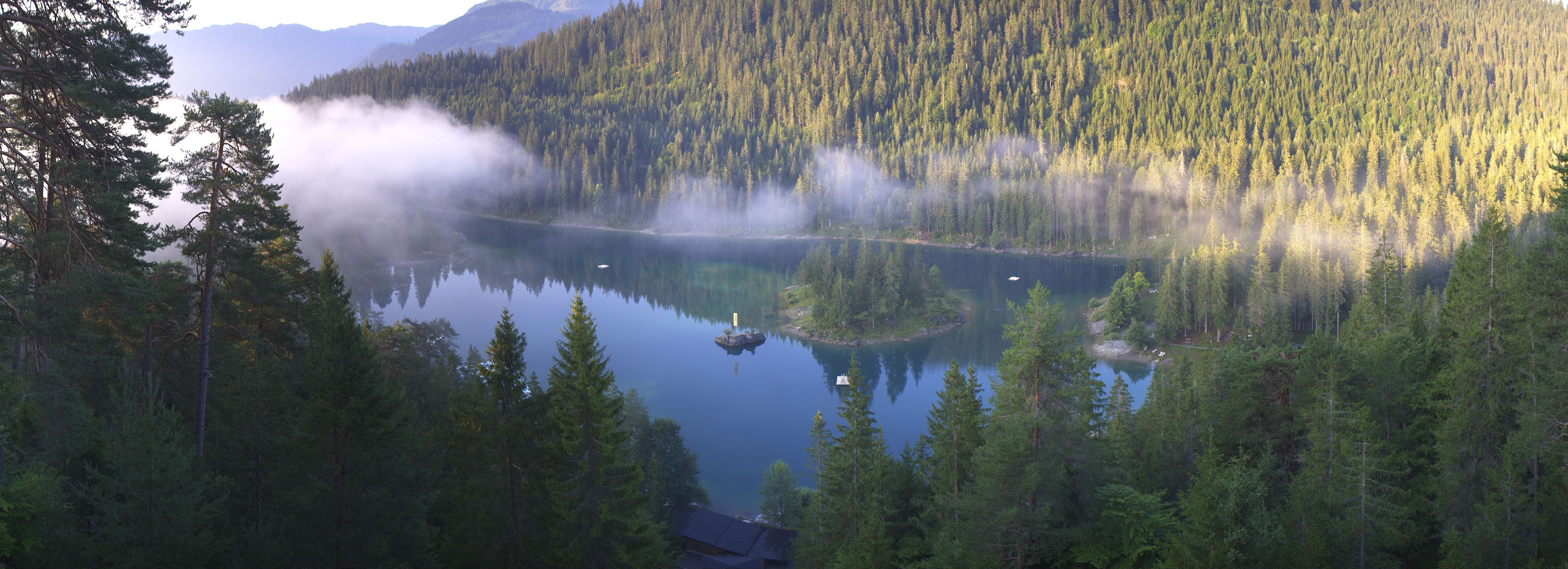 Archiv Foto Webcam Flims: Caumasee