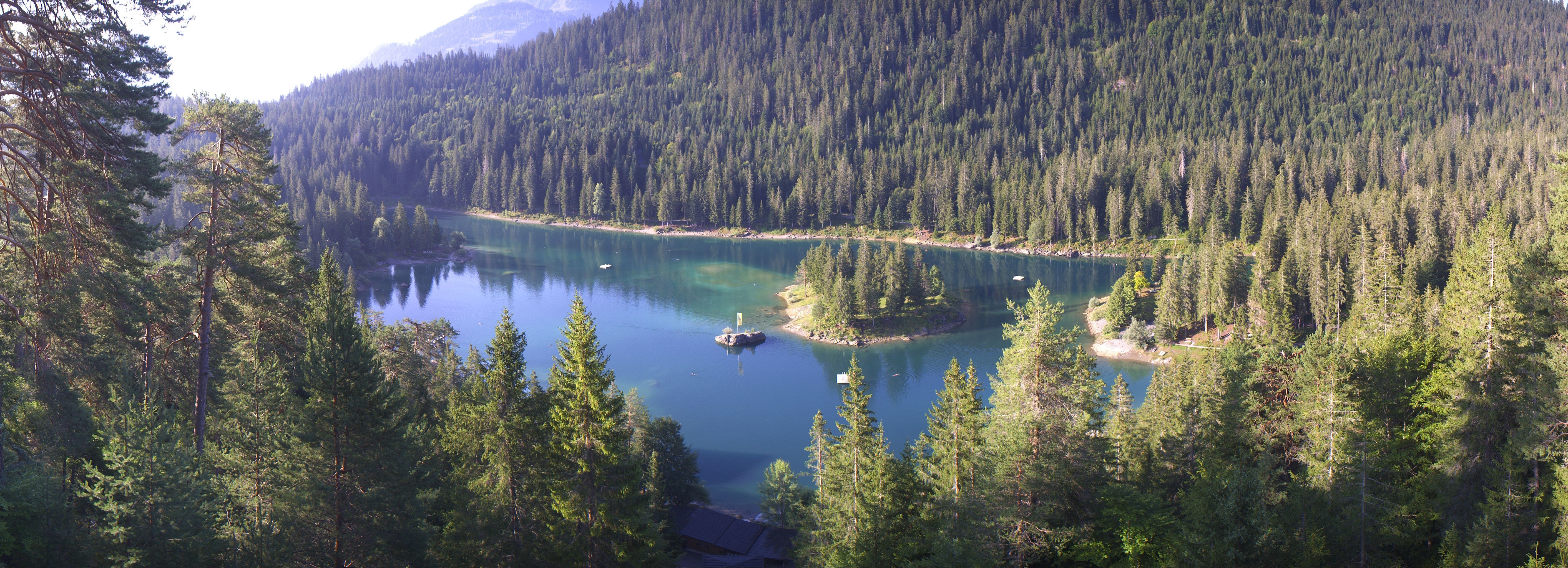 Archiv Foto Webcam Flims: Caumasee