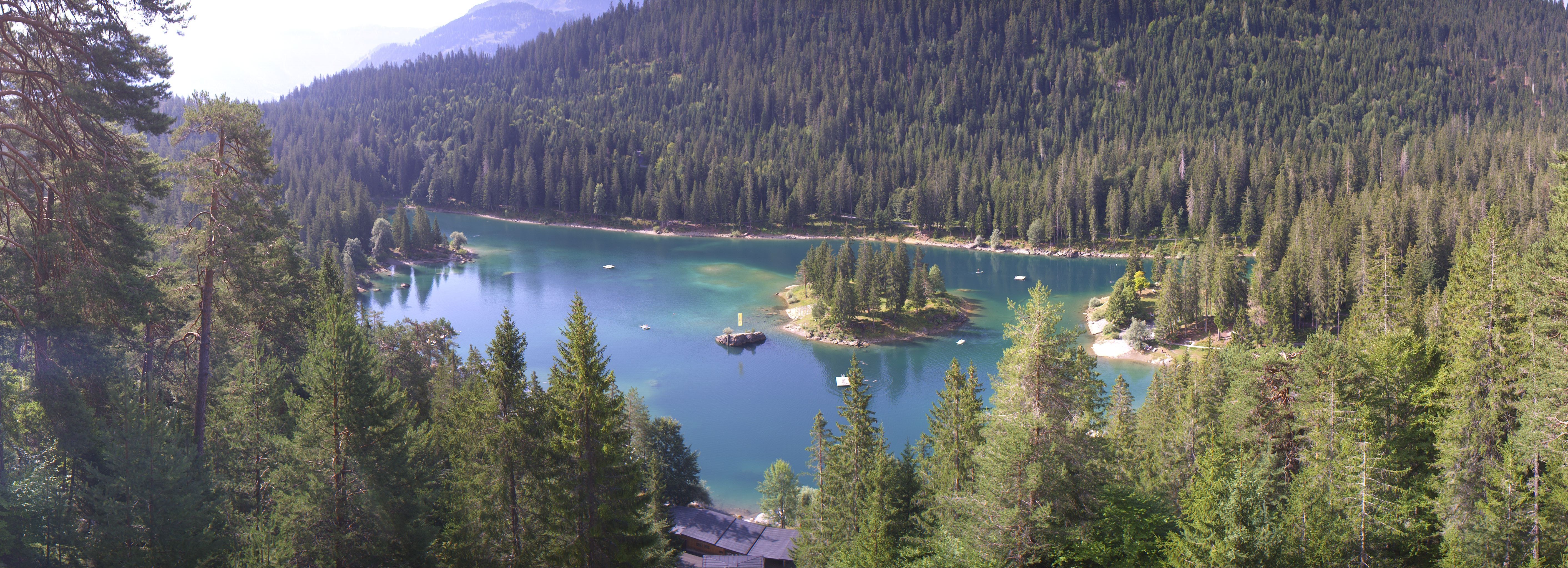 Archiv Foto Webcam Flims: Caumasee