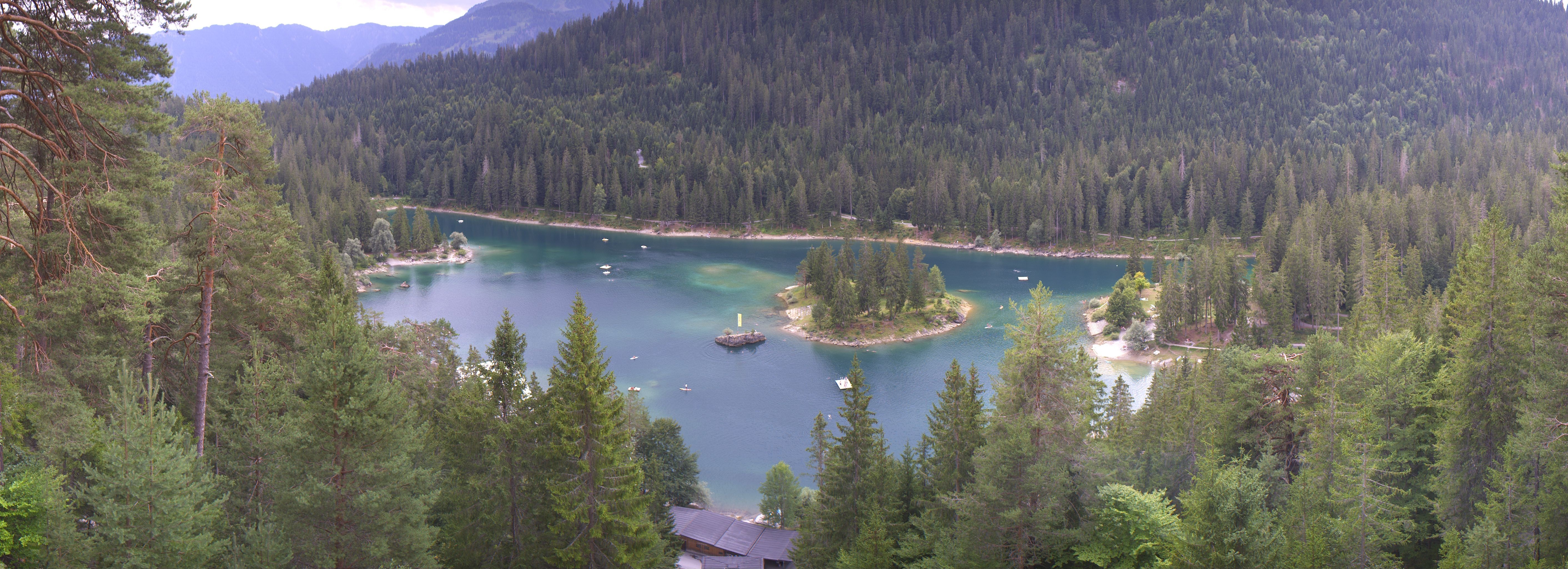 Archiv Foto Webcam Flims: Caumasee