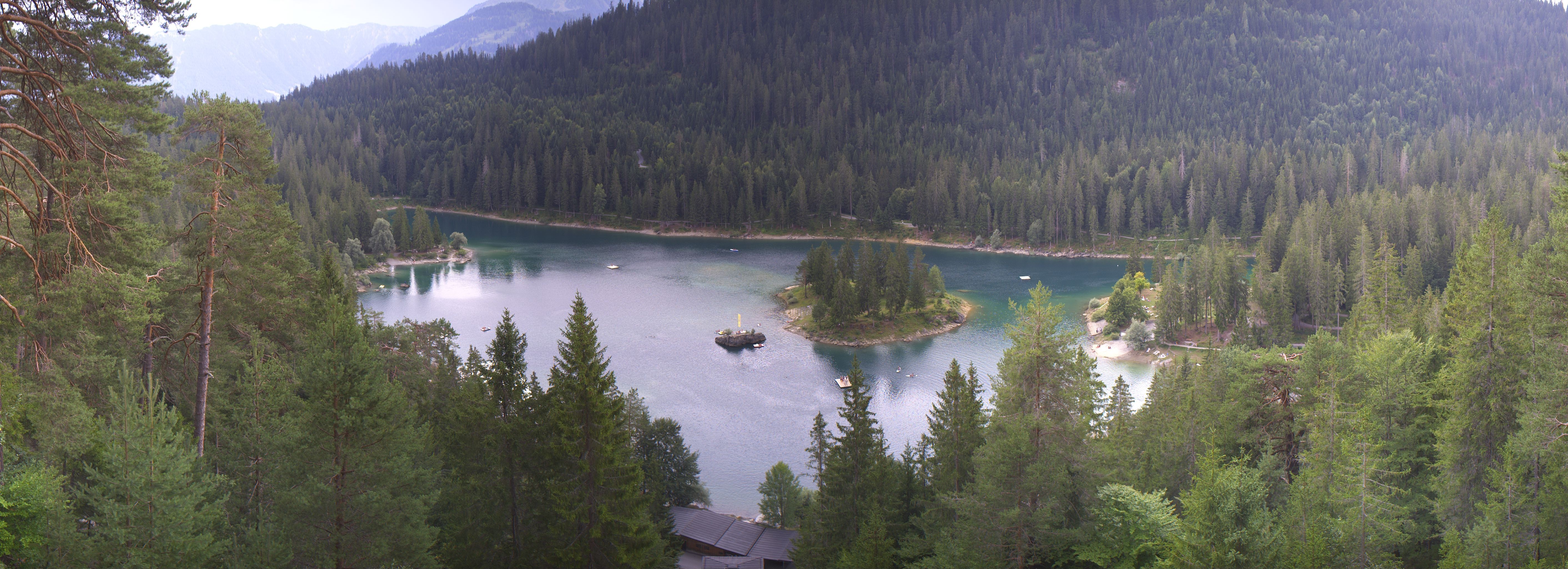 Archiv Foto Webcam Flims: Caumasee