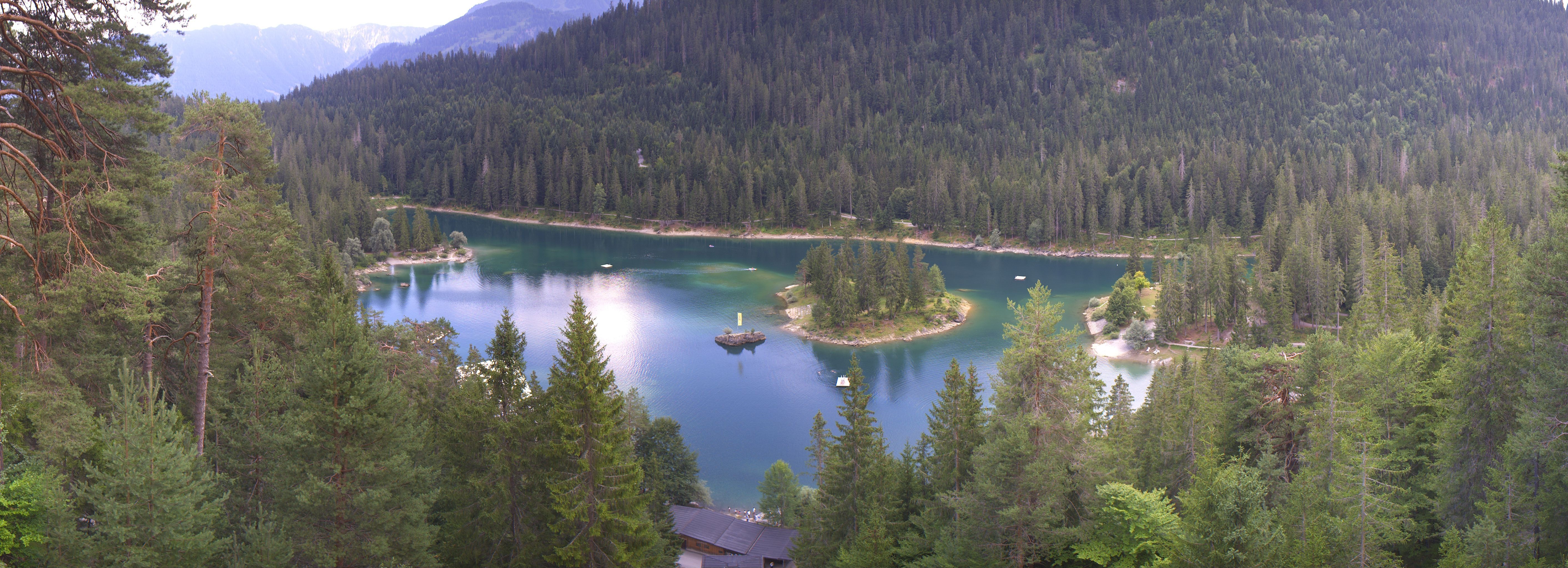 Archiv Foto Webcam Flims: Caumasee