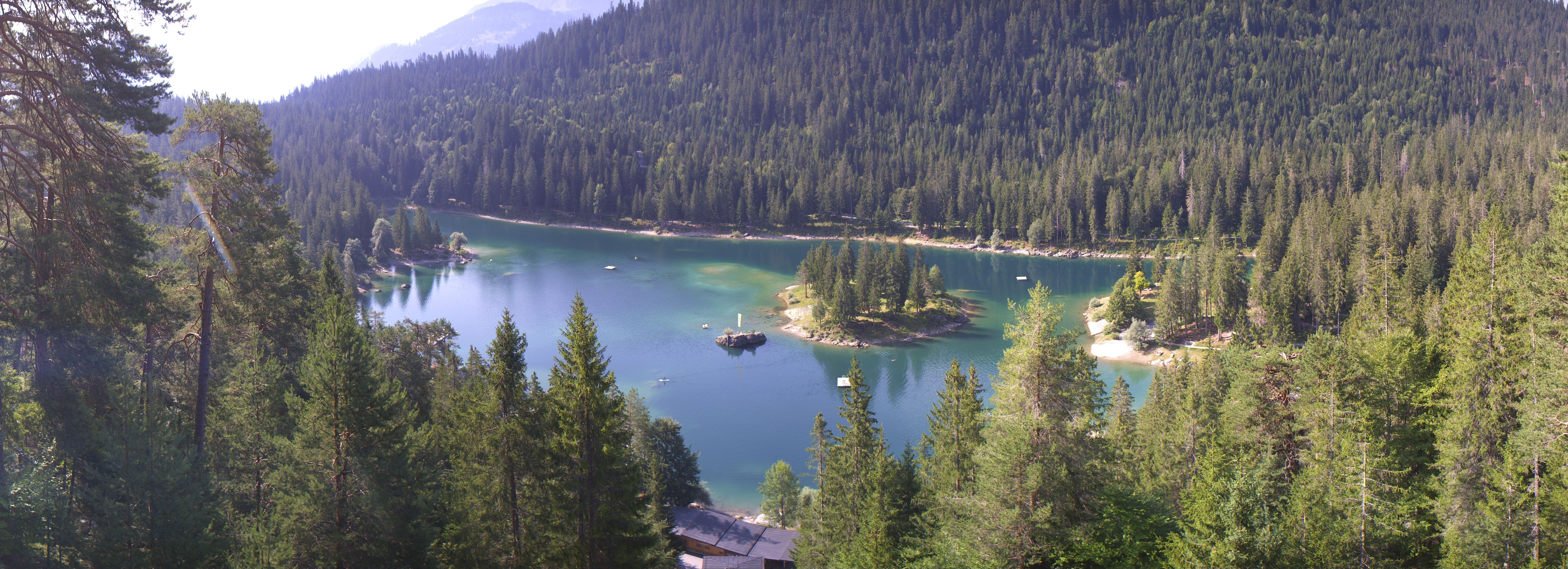 Archiv Foto Webcam Flims: Caumasee