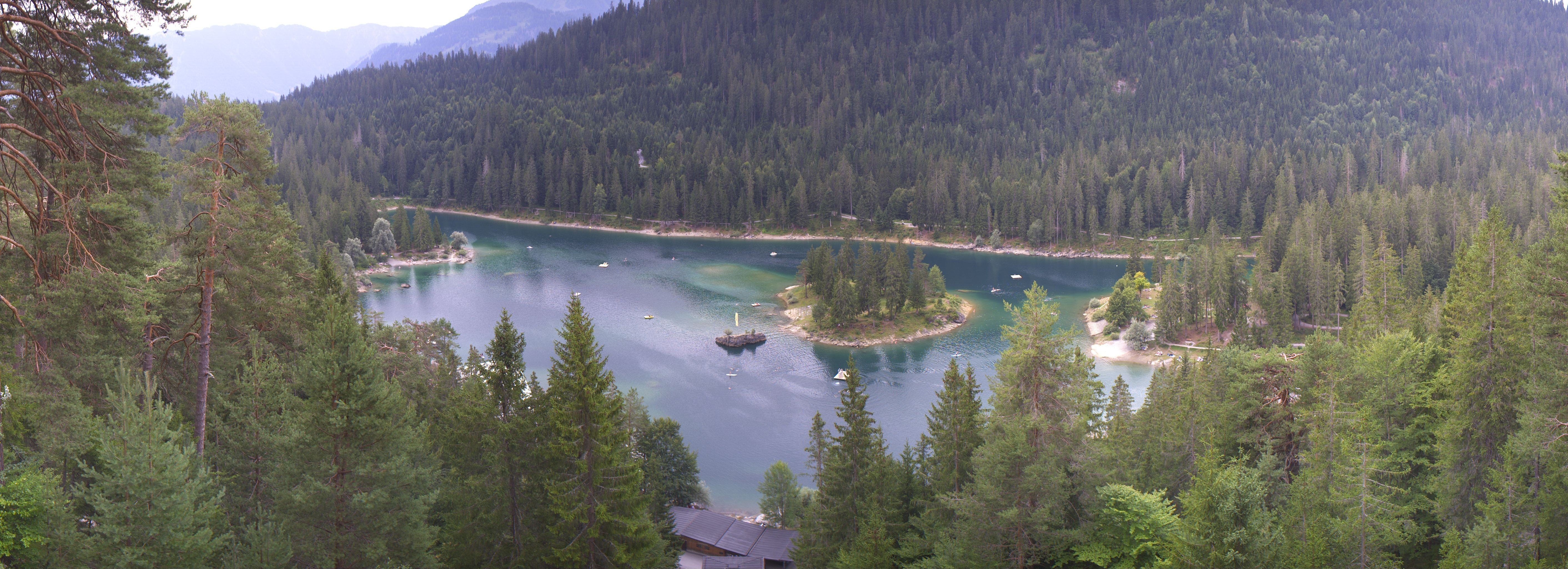 Archiv Foto Webcam Flims: Caumasee