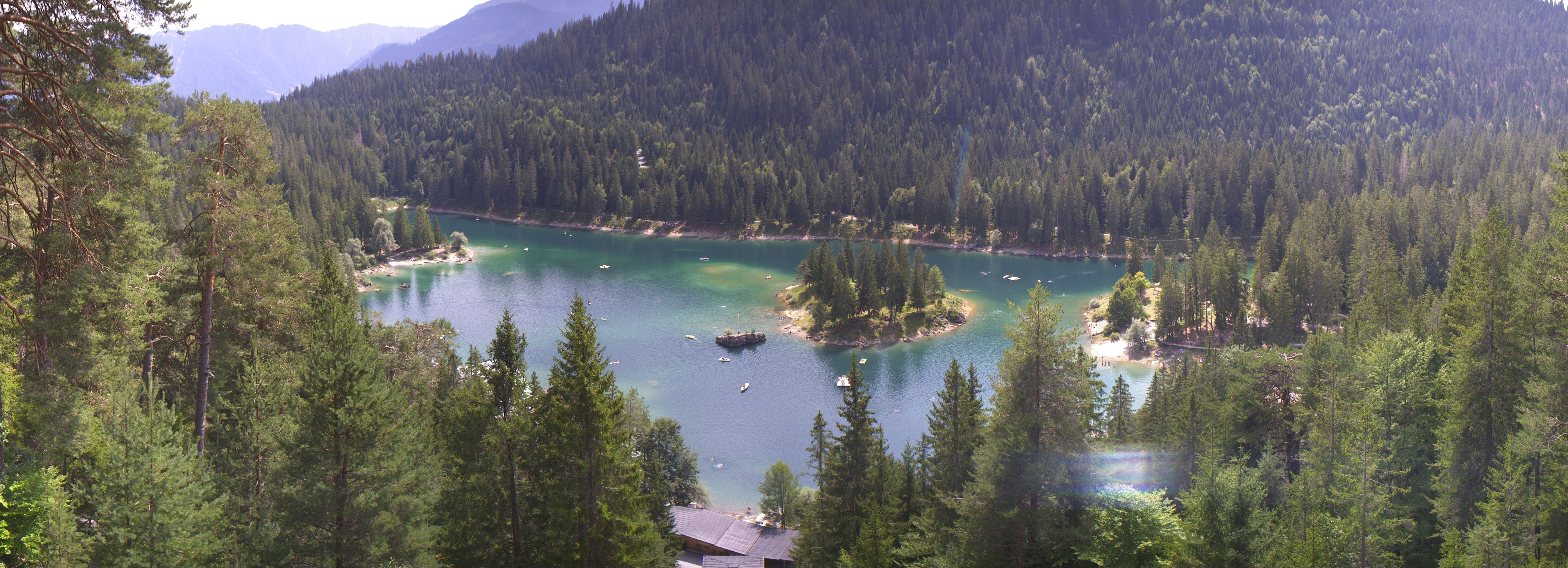 Archiv Foto Webcam Flims: Caumasee