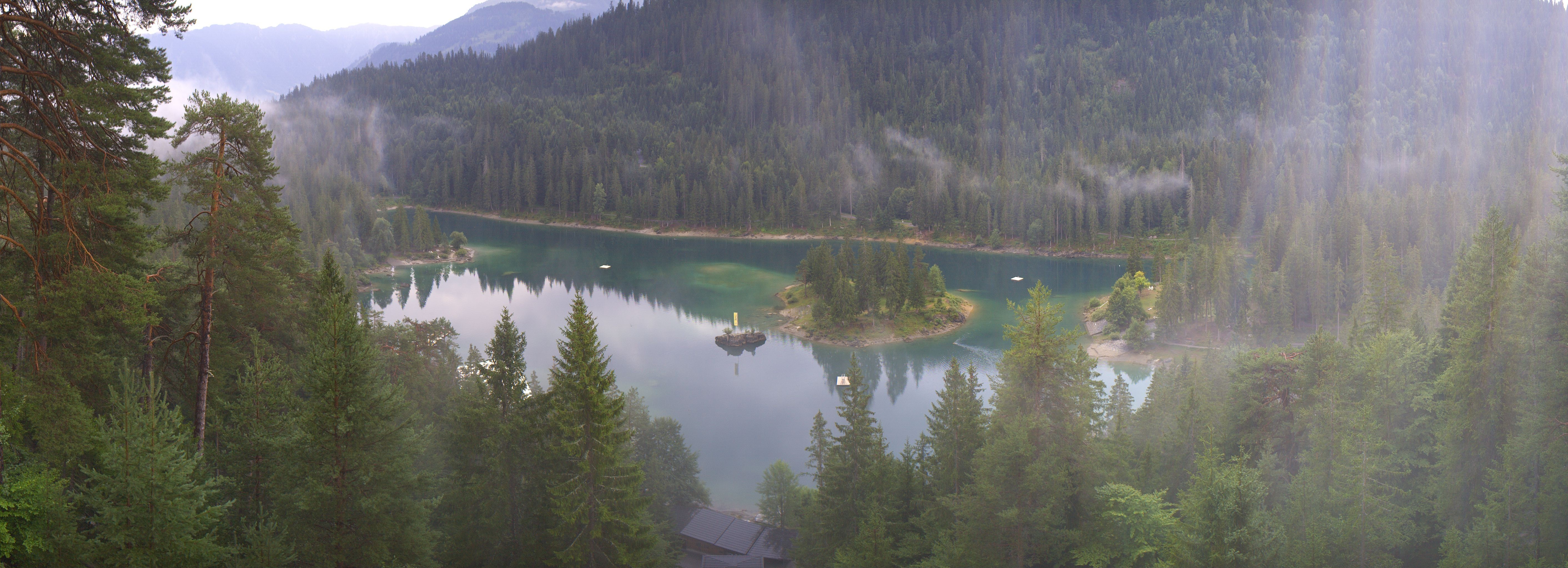Archiv Foto Webcam Flims: Caumasee