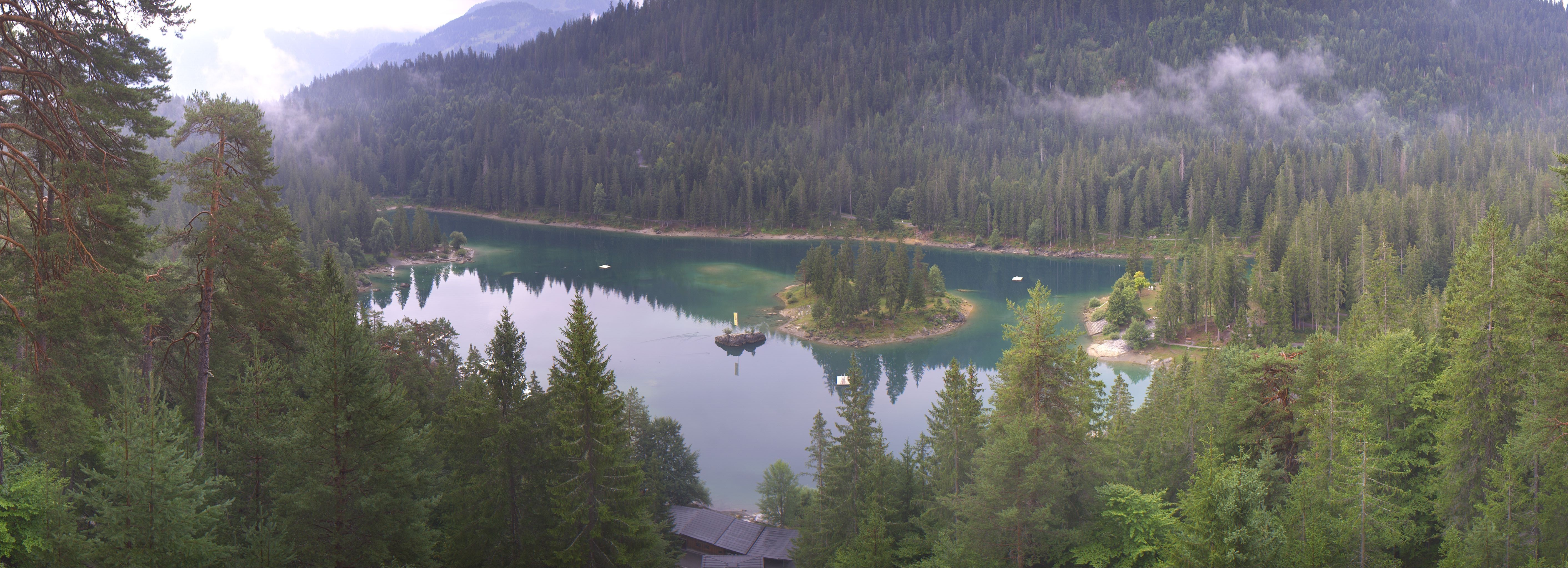Archiv Foto Webcam Flims: Caumasee