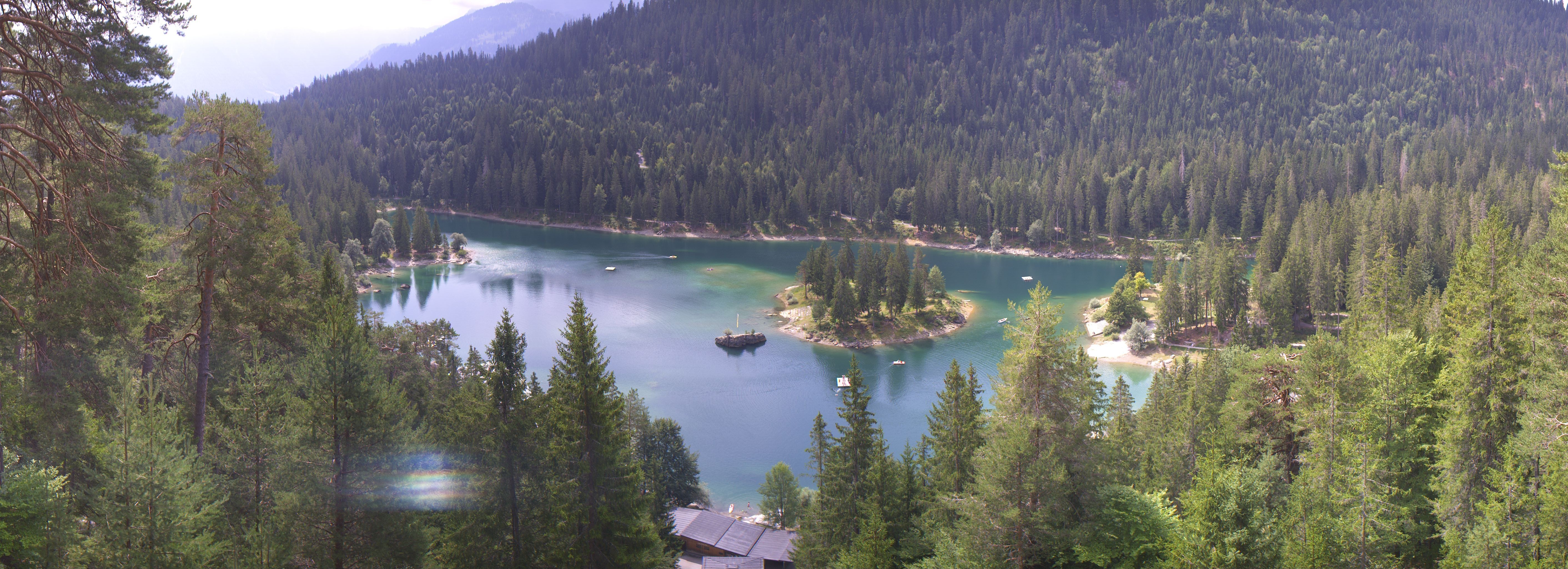 Archiv Foto Webcam Flims: Caumasee