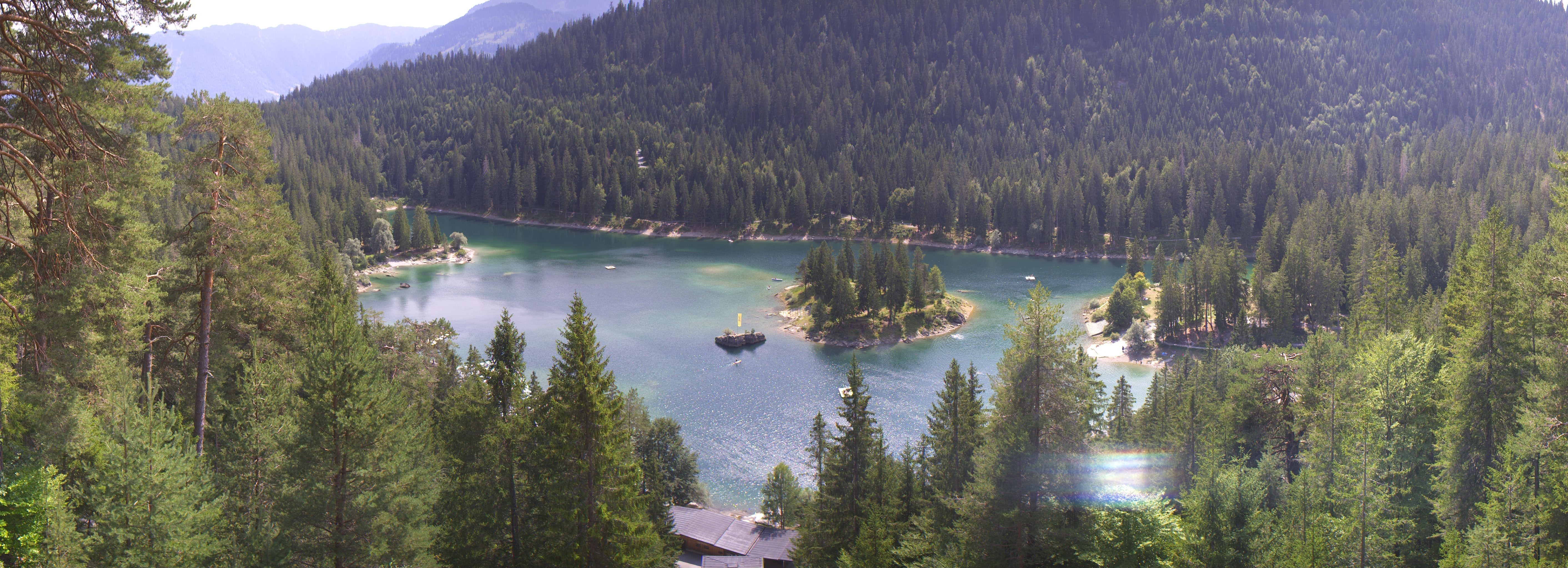 Archiv Foto Webcam Flims: Caumasee