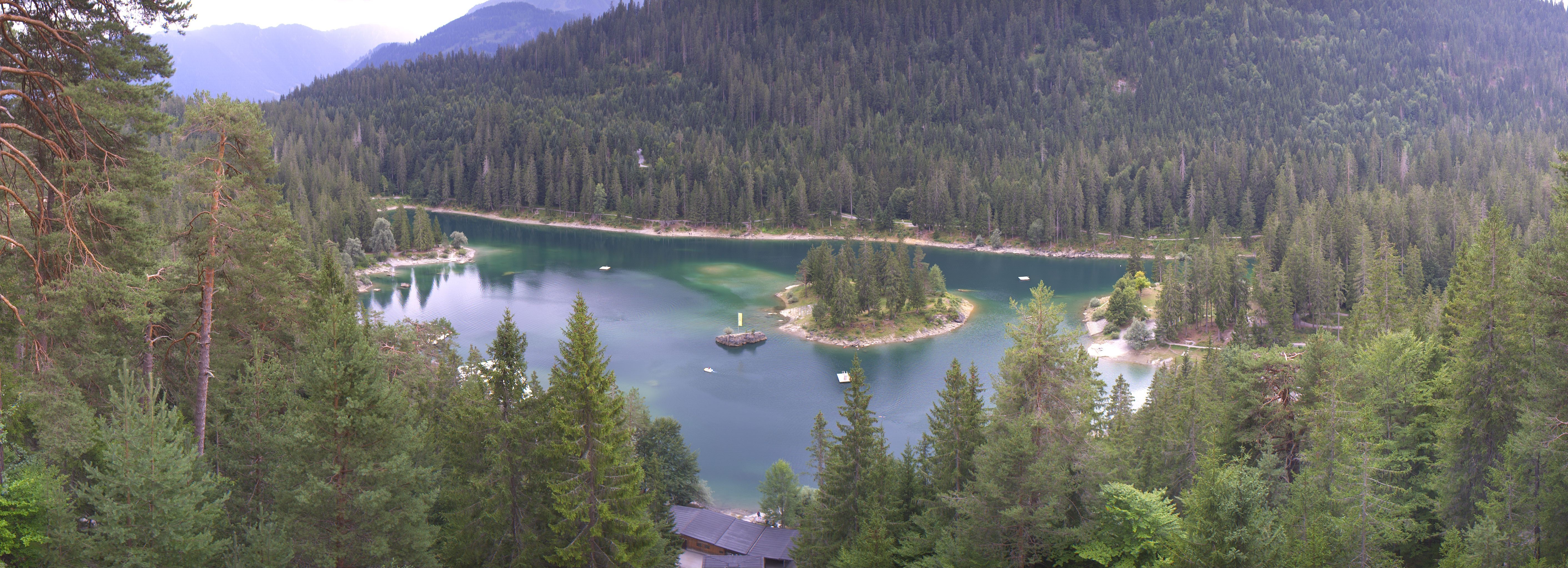Archiv Foto Webcam Flims: Caumasee