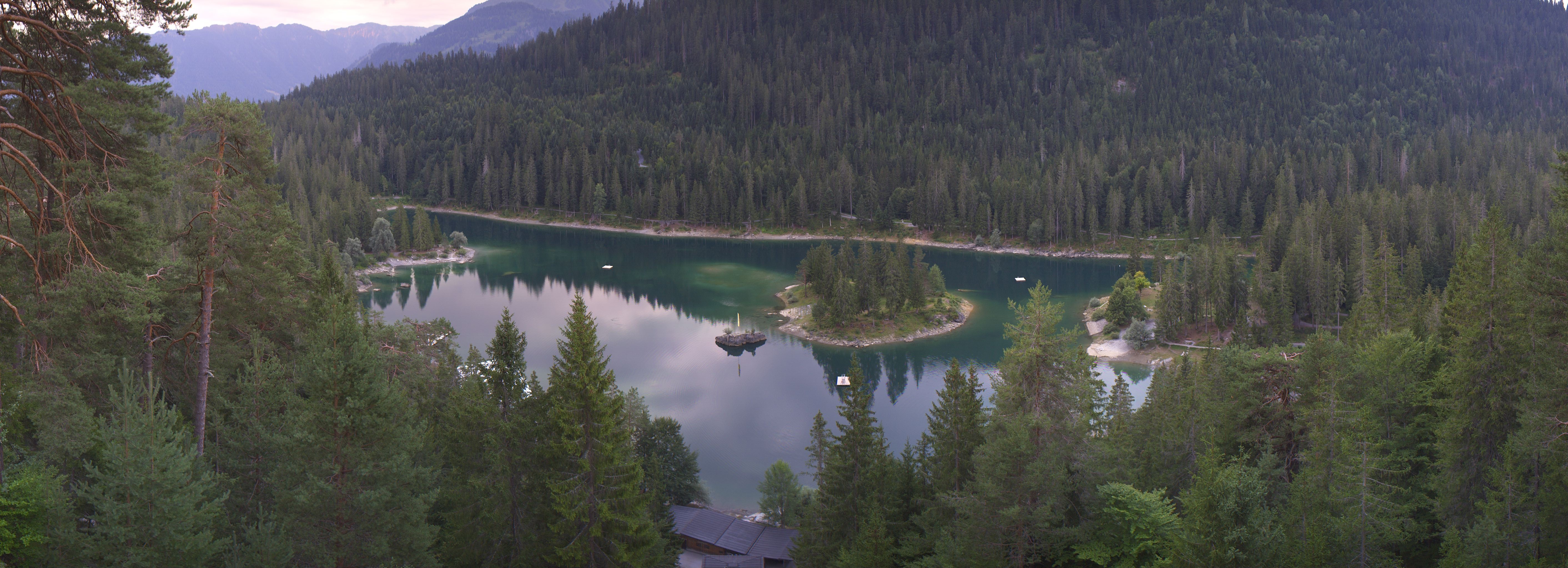 Archiv Foto Webcam Flims: Caumasee