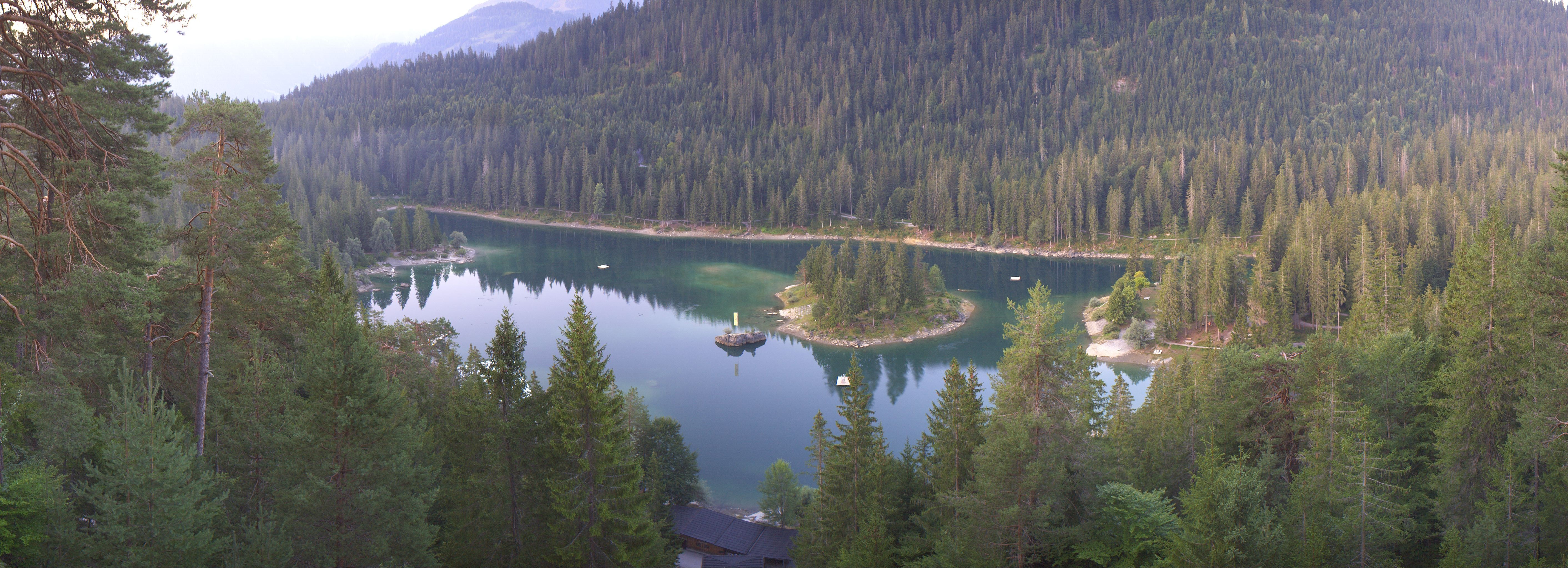 Archiv Foto Webcam Flims: Caumasee