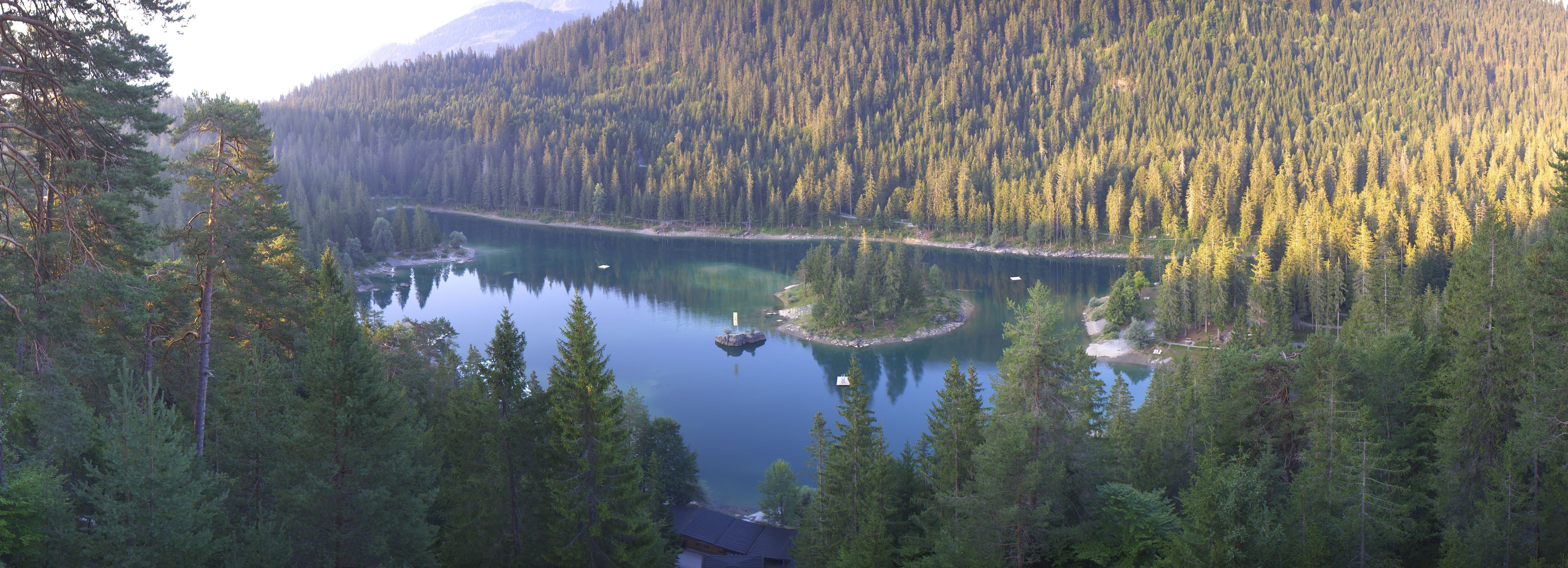 Archiv Foto Webcam Flims: Caumasee