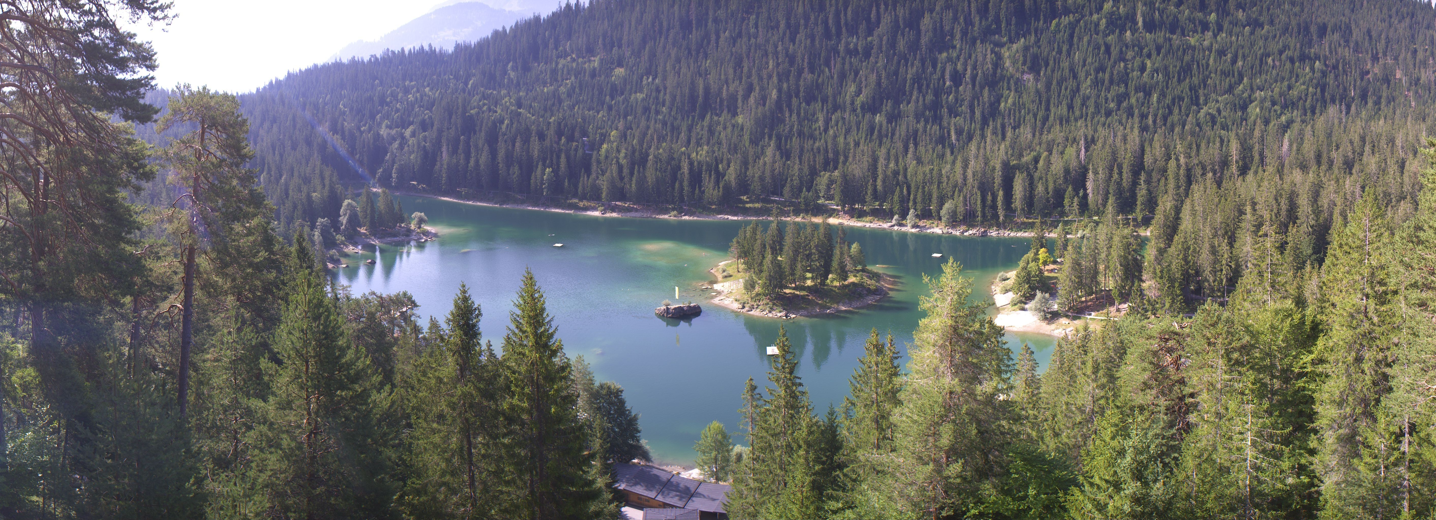 Archiv Foto Webcam Flims: Caumasee