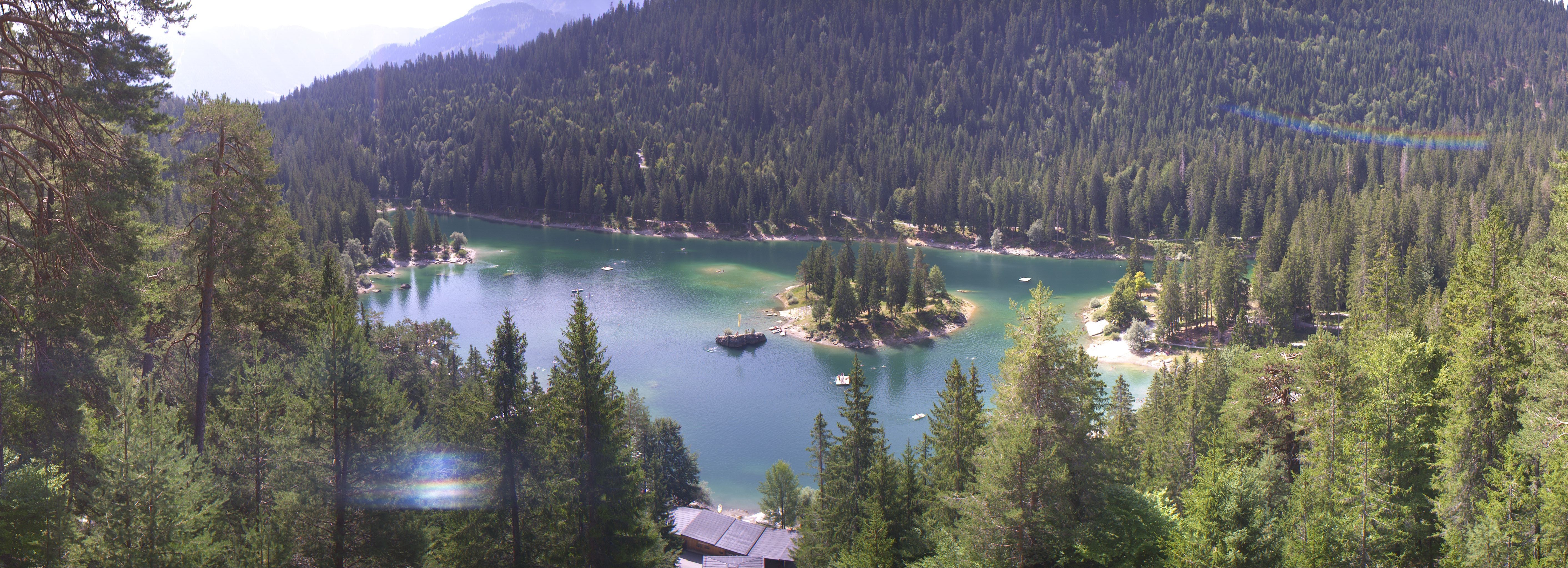 Archiv Foto Webcam Flims: Caumasee