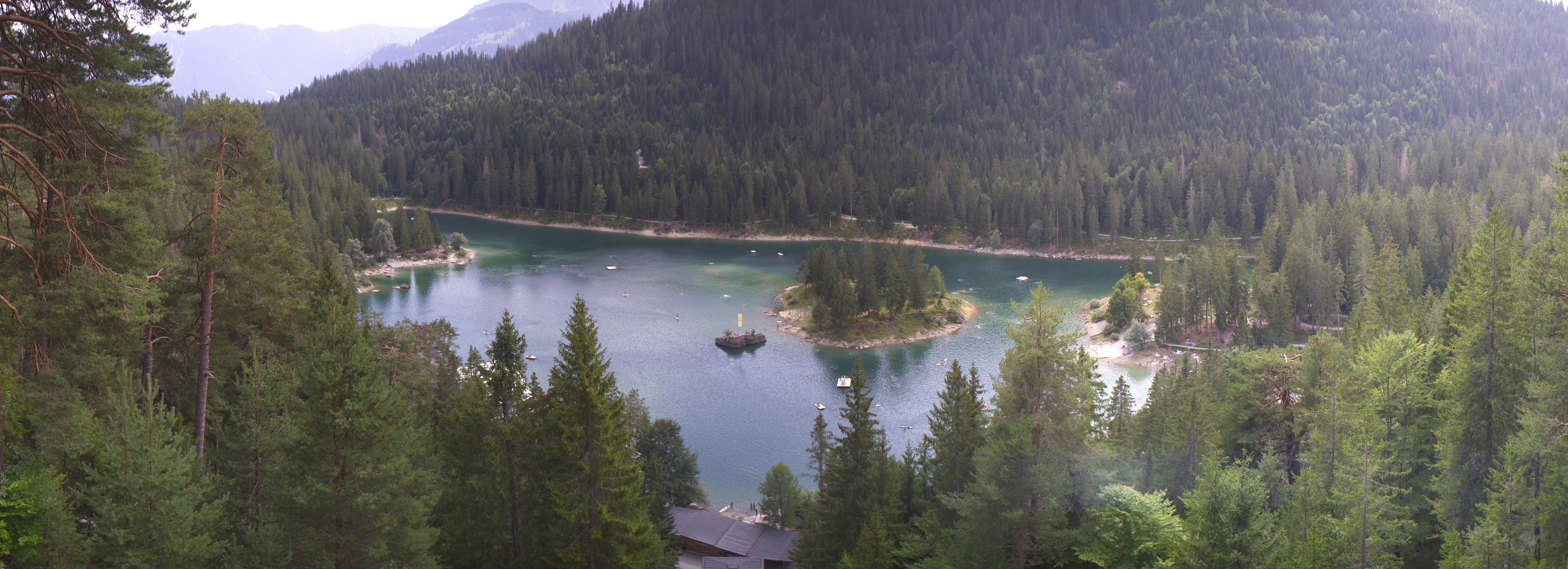 Archiv Foto Webcam Flims: Caumasee