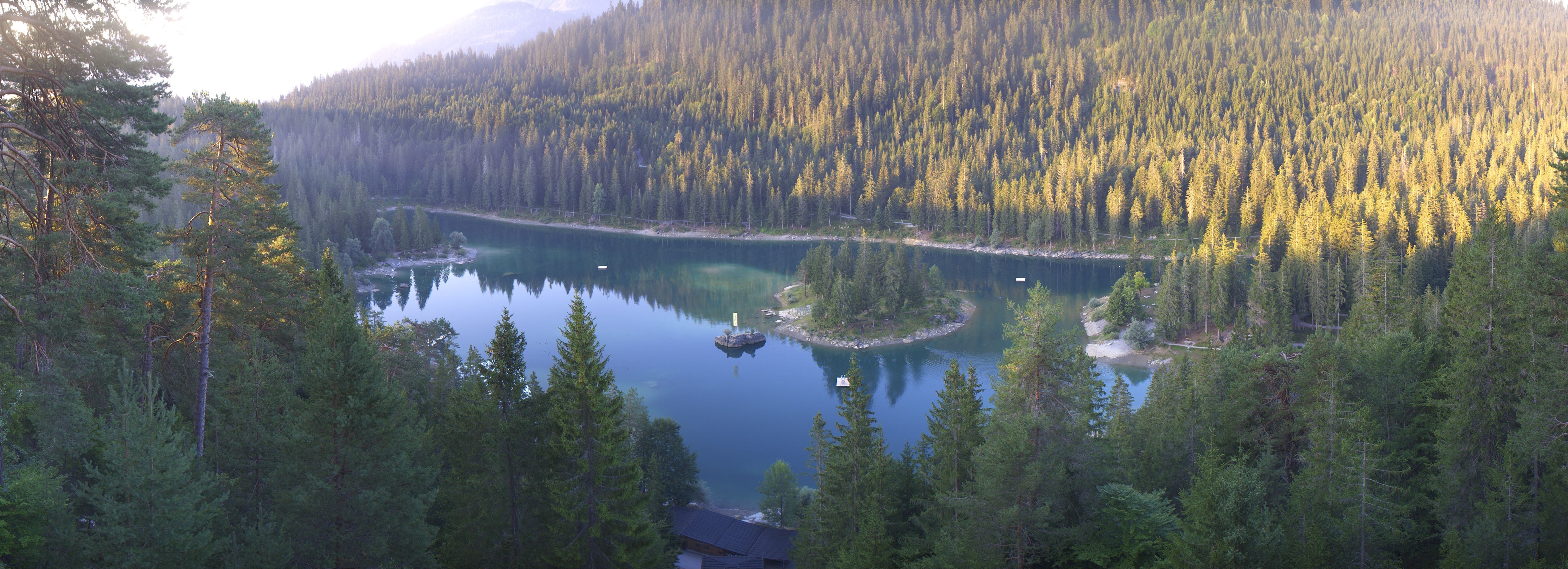 Archiv Foto Webcam Flims: Caumasee