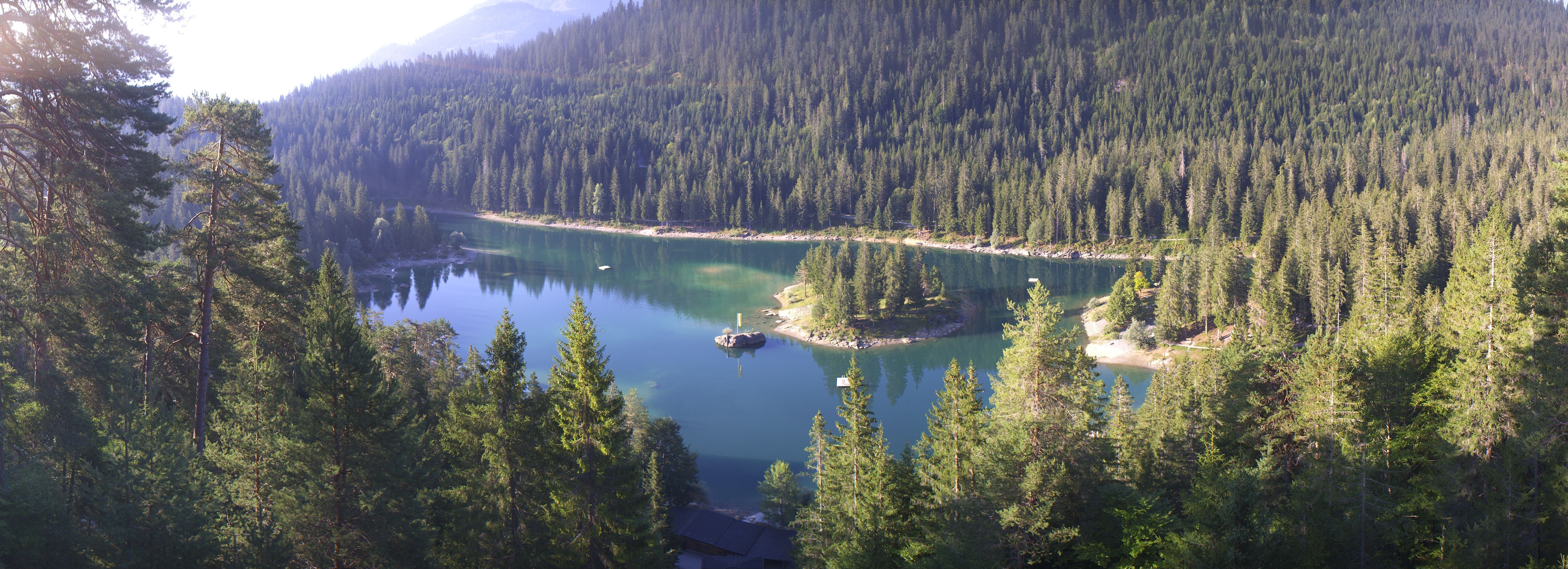 Archiv Foto Webcam Flims: Caumasee
