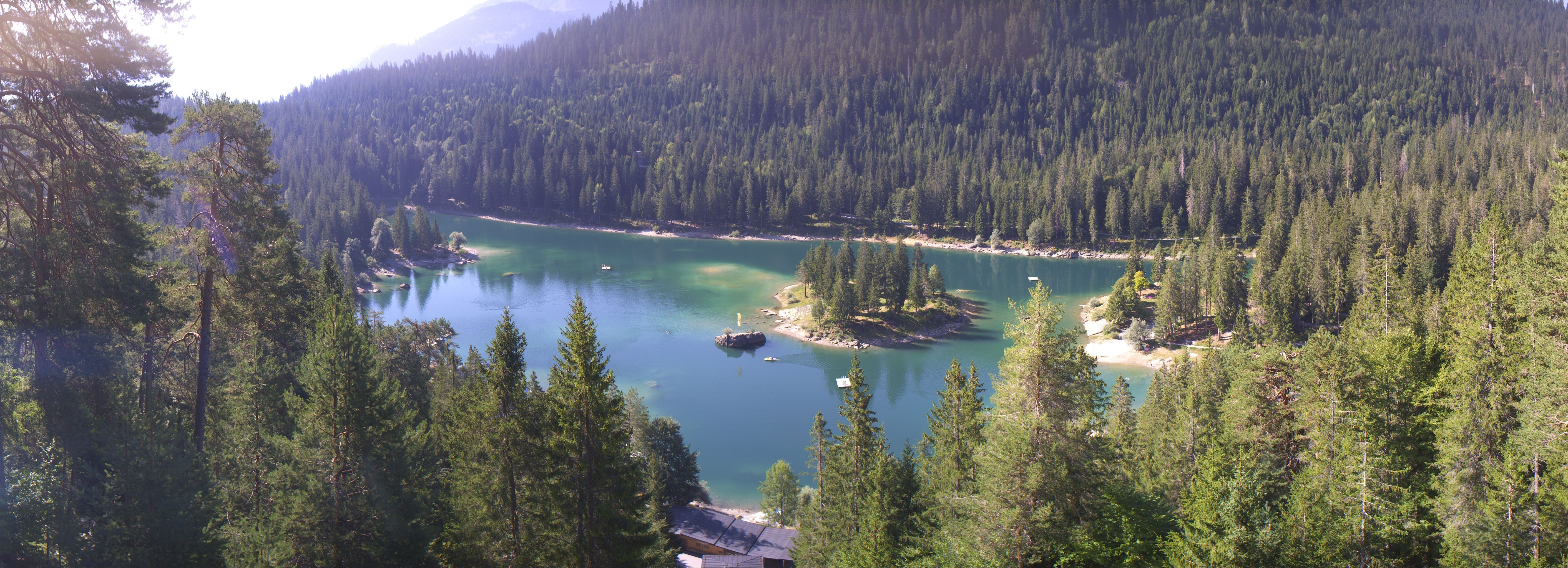 Archiv Foto Webcam Flims: Caumasee