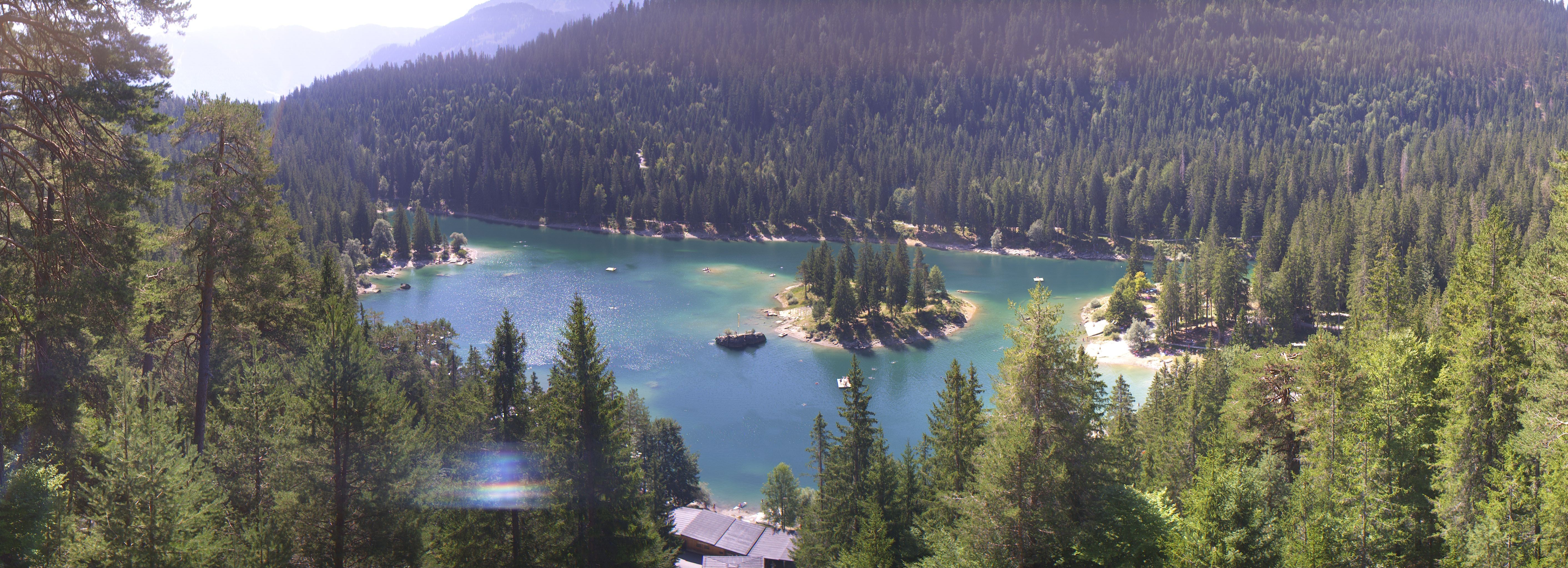 Archiv Foto Webcam Flims: Caumasee