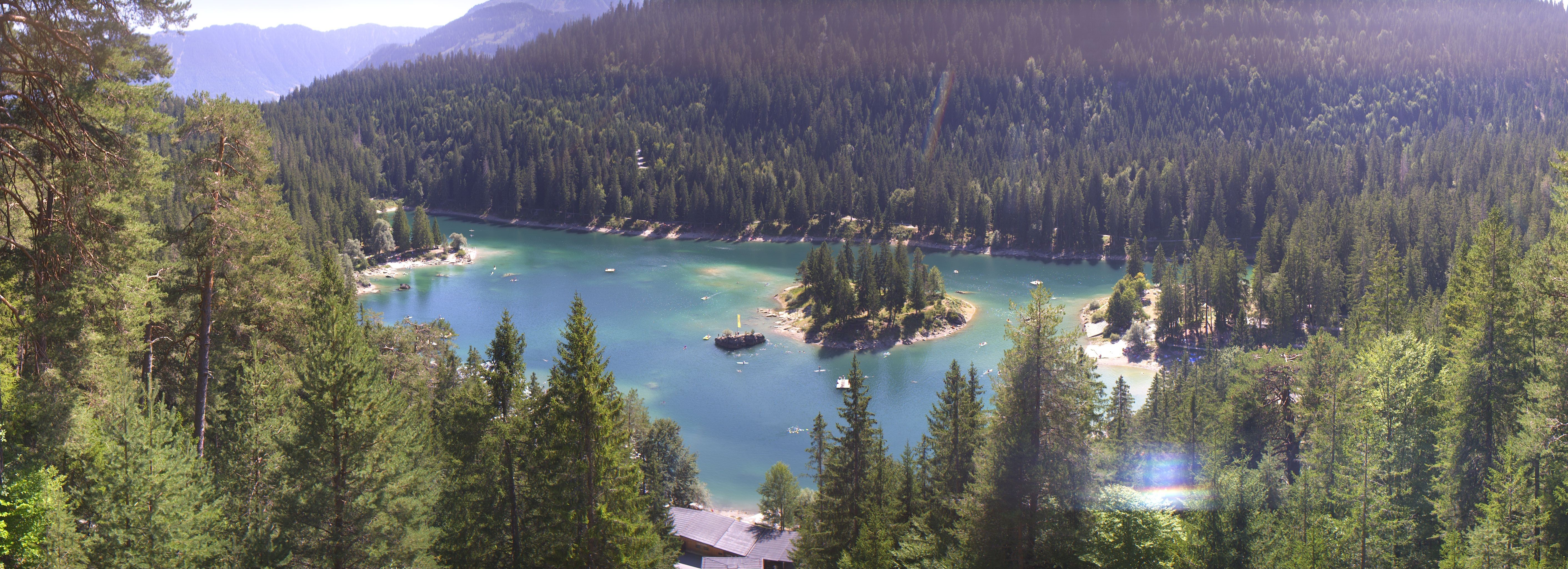Archiv Foto Webcam Flims: Caumasee