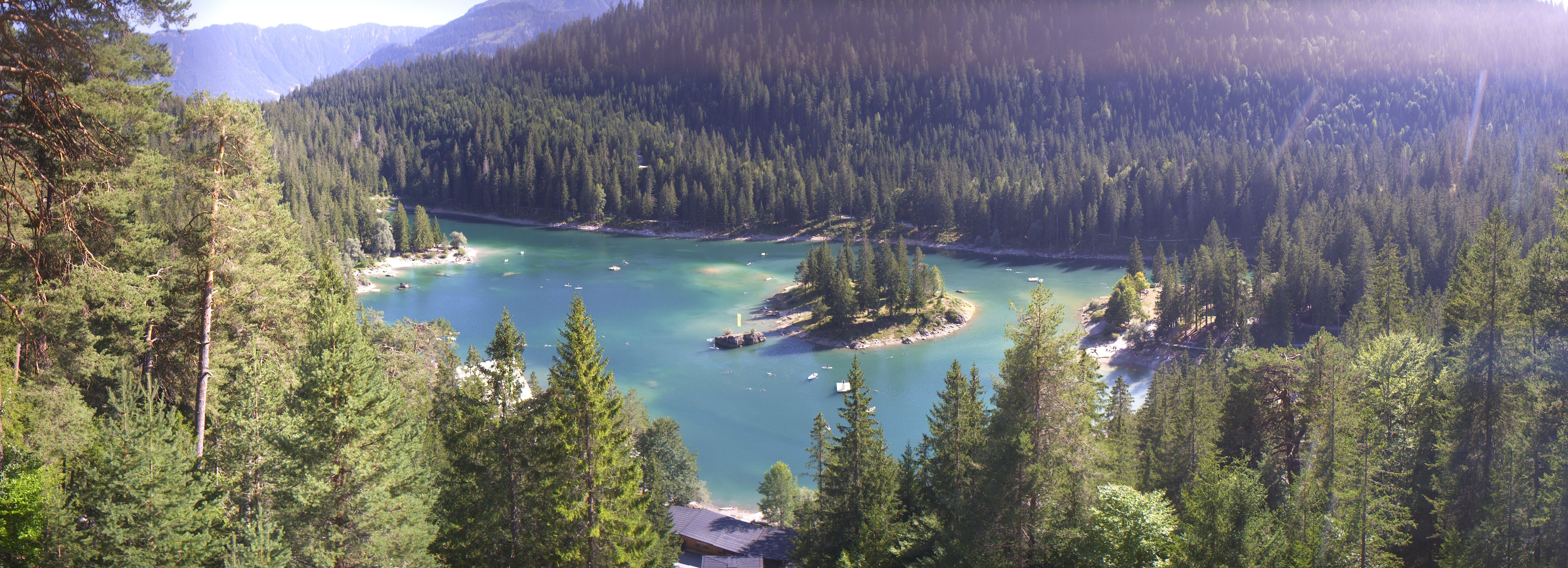 Archiv Foto Webcam Flims: Caumasee