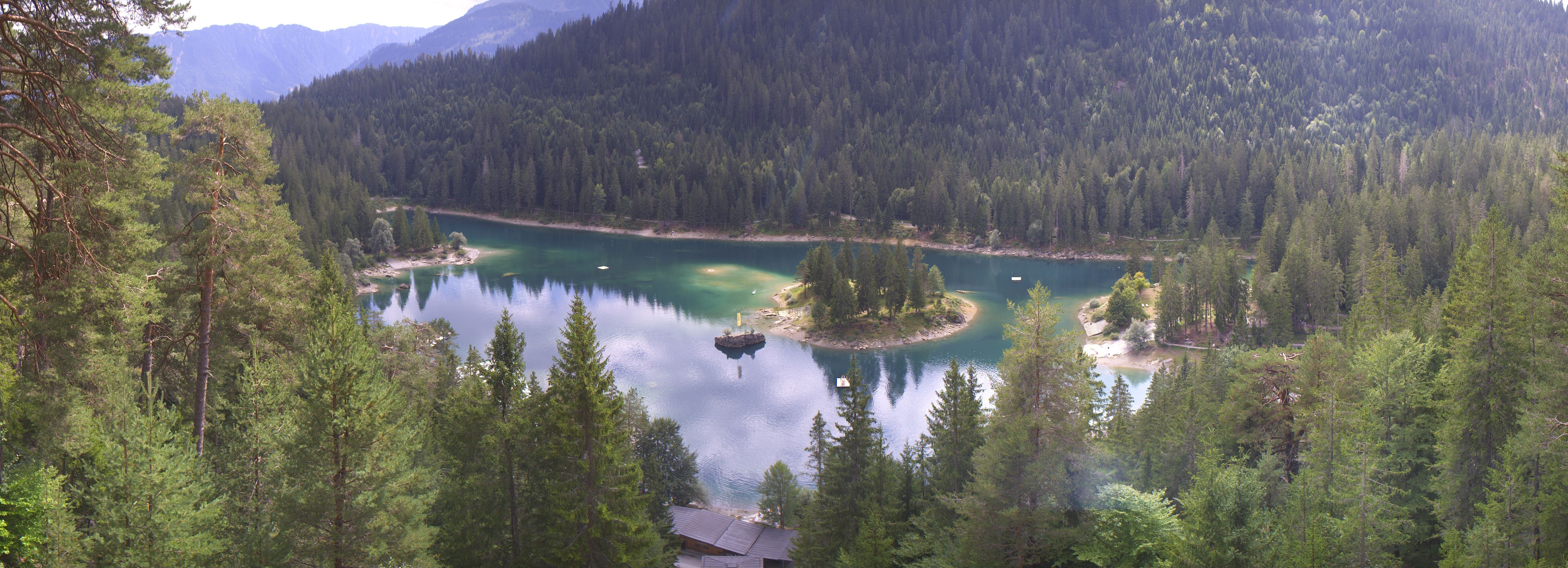 Archiv Foto Webcam Flims: Caumasee