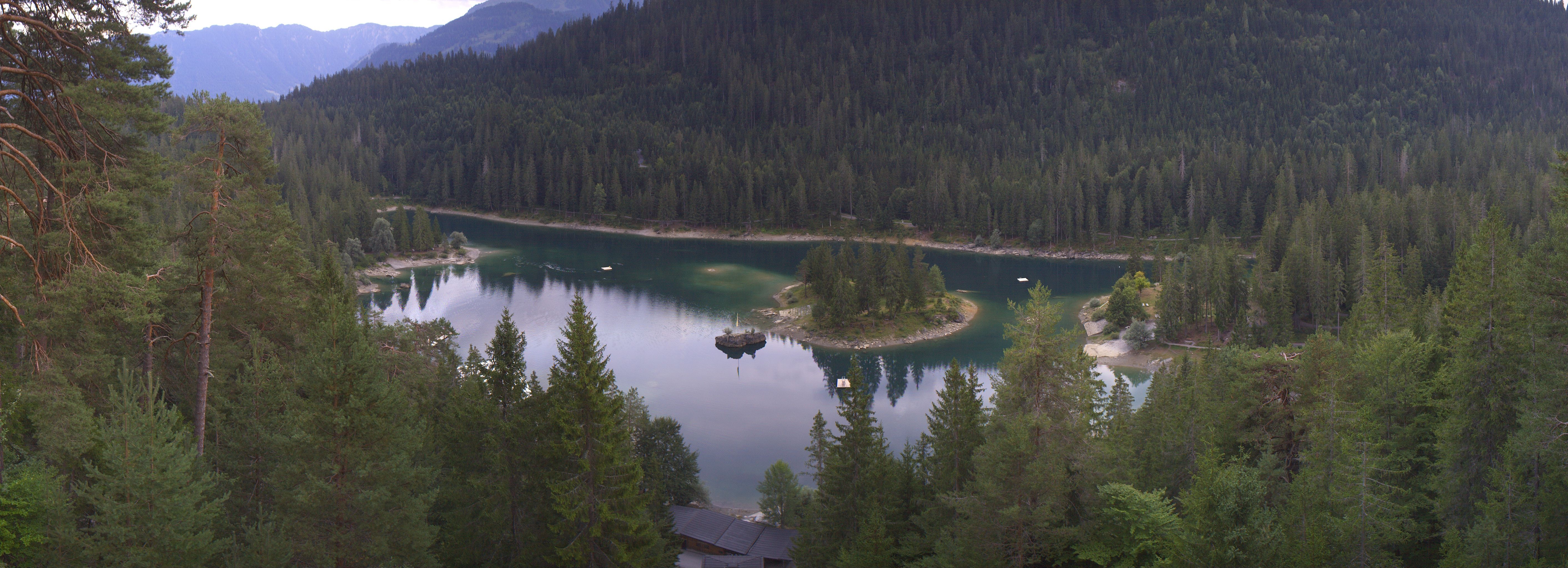Archiv Foto Webcam Flims: Caumasee
