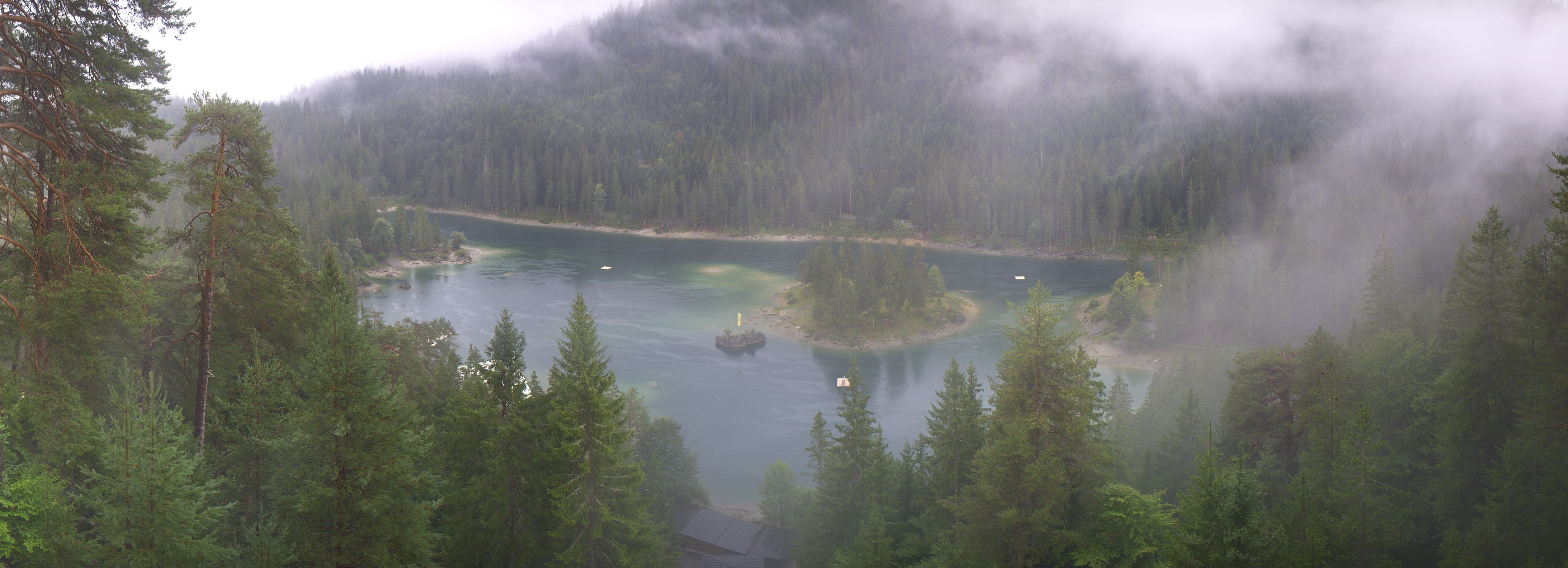 Archiv Foto Webcam Flims: Caumasee