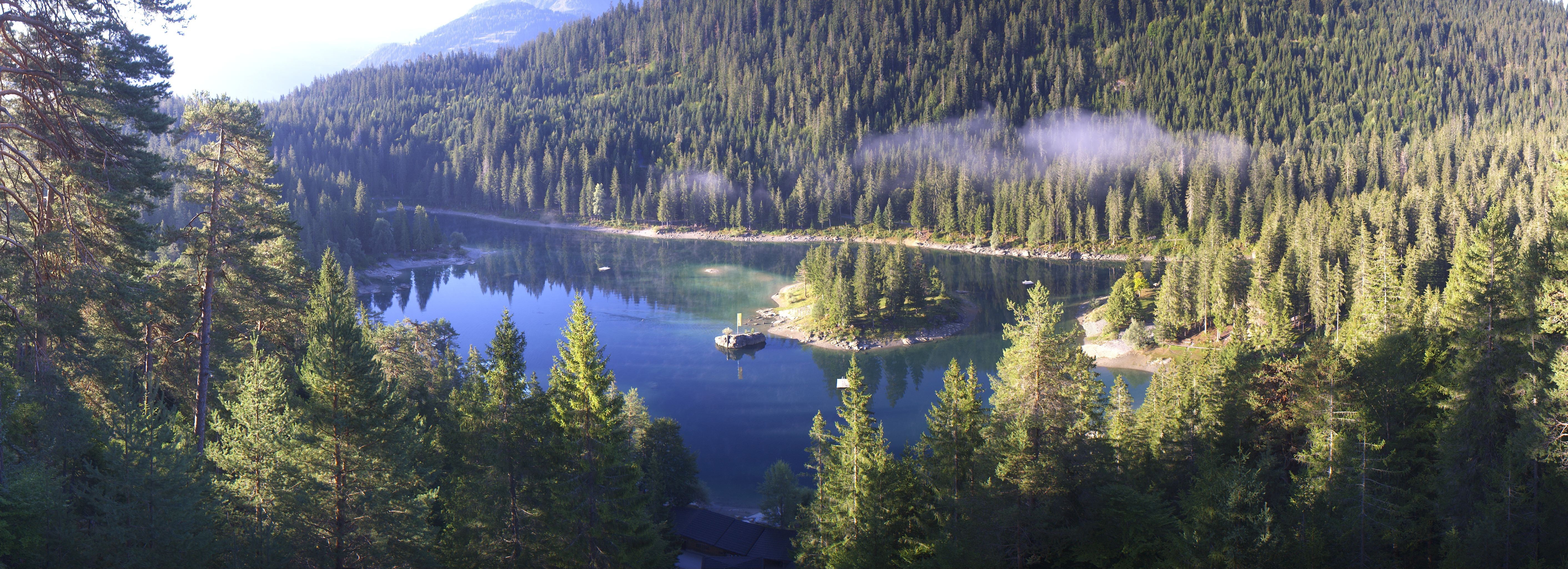 Archiv Foto Webcam Flims: Caumasee