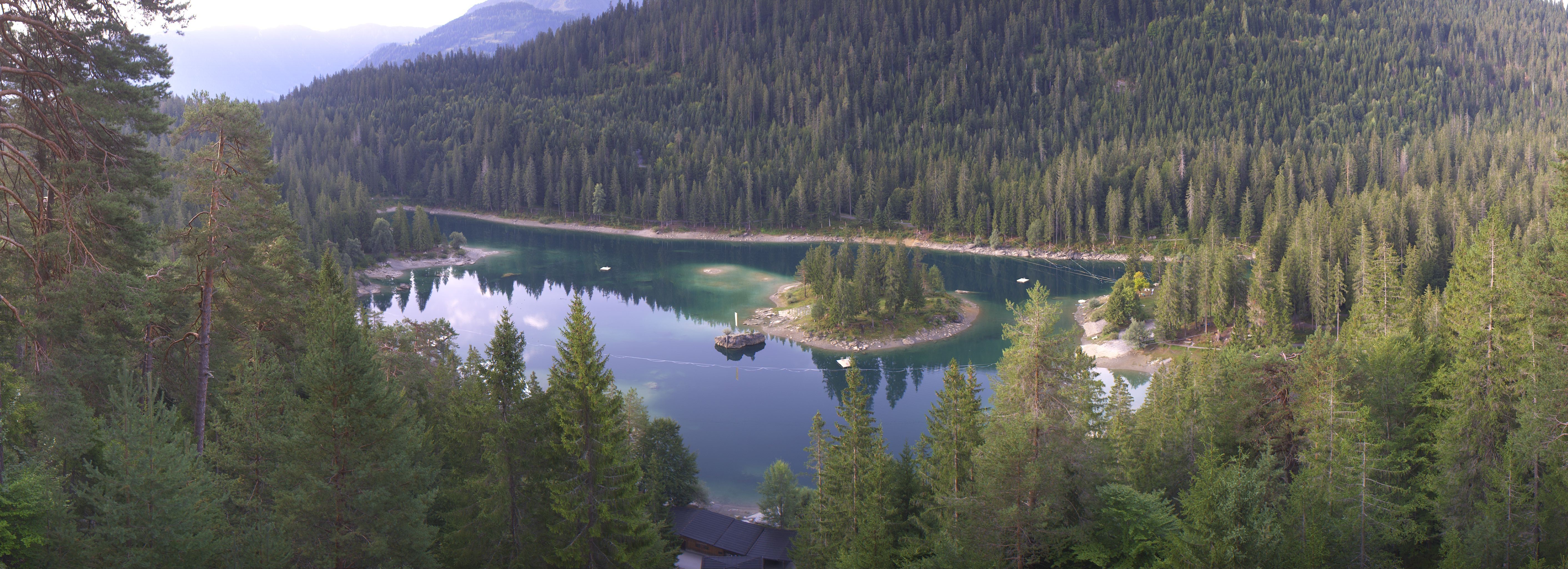 Archiv Foto Webcam Flims: Caumasee