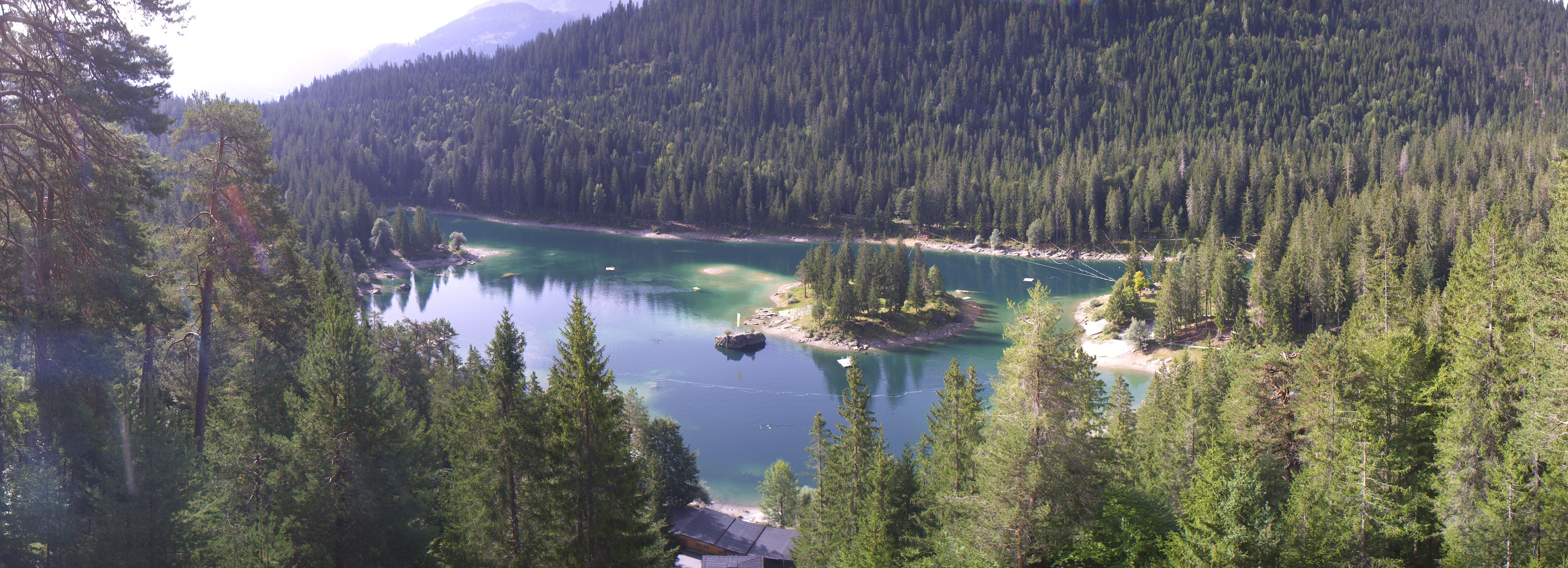Archiv Foto Webcam Flims: Caumasee