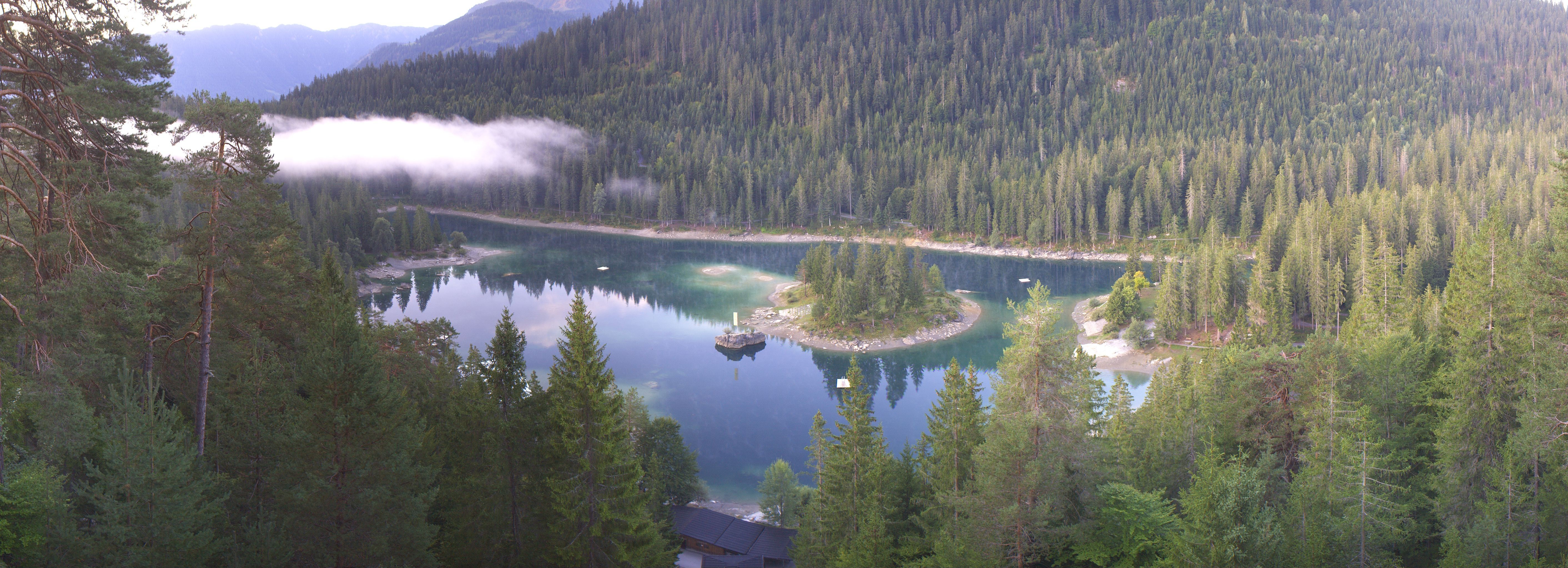 Archiv Foto Webcam Flims: Caumasee