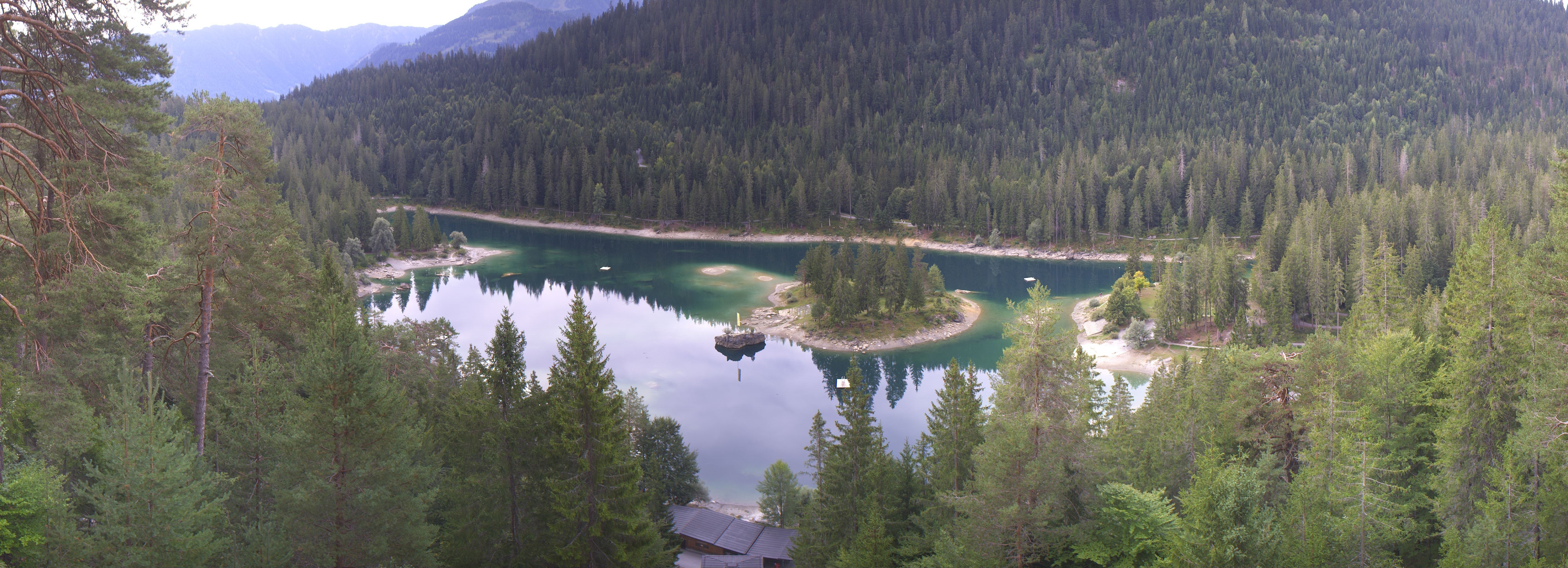 Archiv Foto Webcam Flims: Caumasee