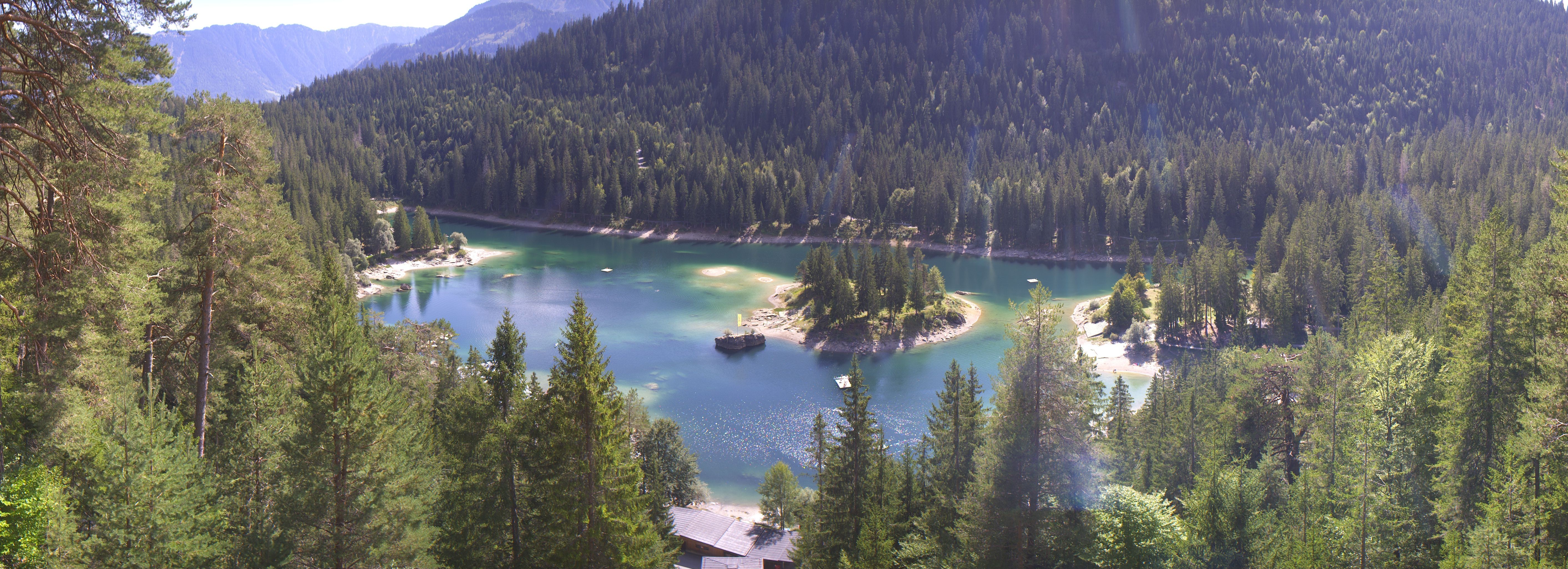 Archiv Foto Webcam Flims: Caumasee