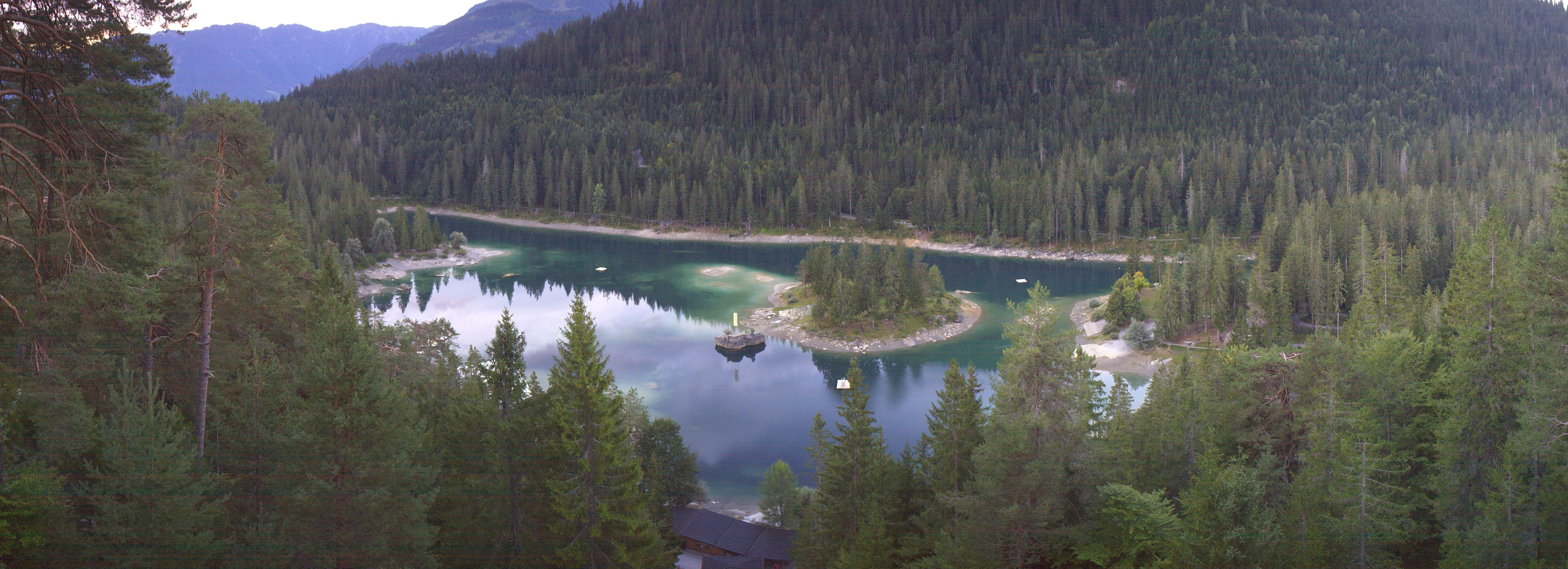 Archiv Foto Webcam Flims: Caumasee