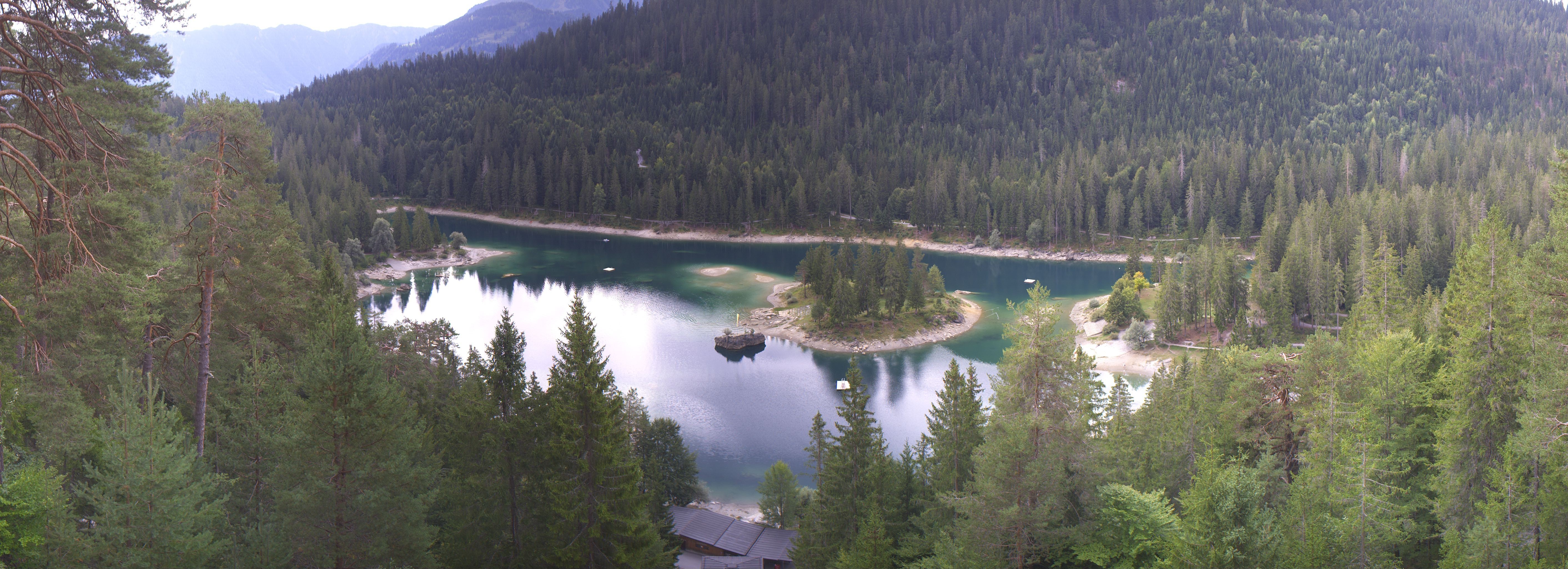 Archiv Foto Webcam Flims: Caumasee