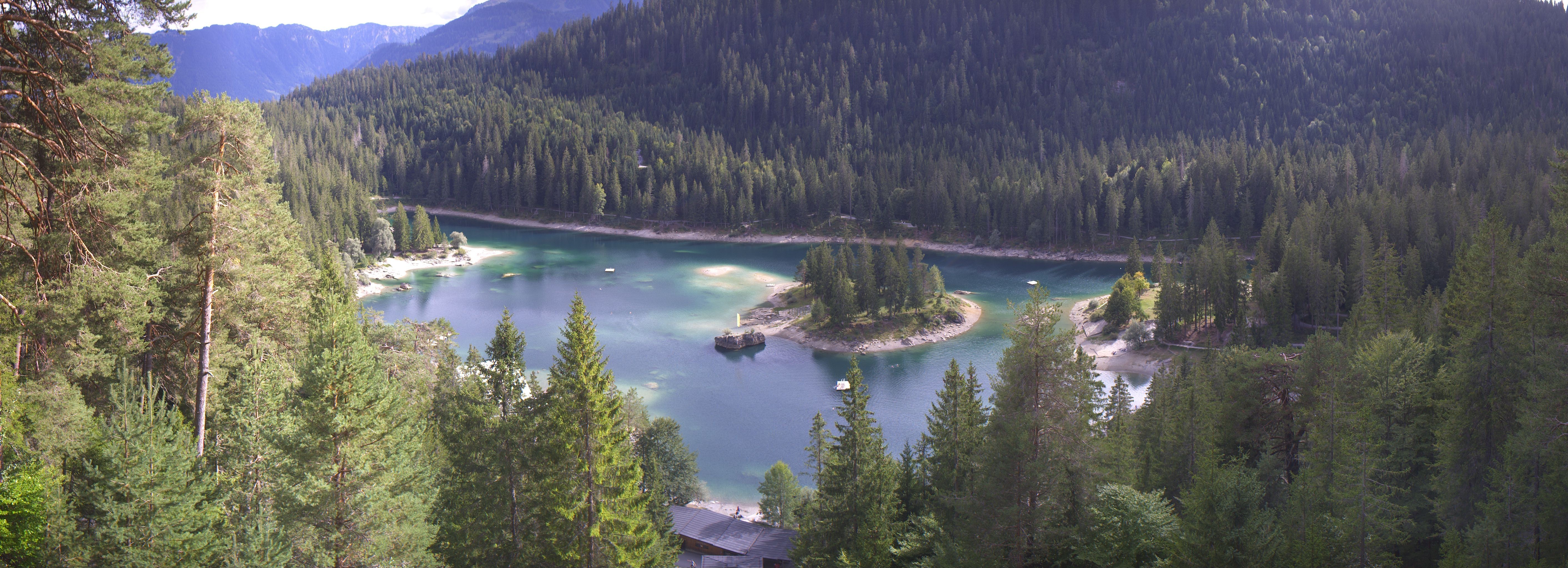 Archiv Foto Webcam Flims: Caumasee