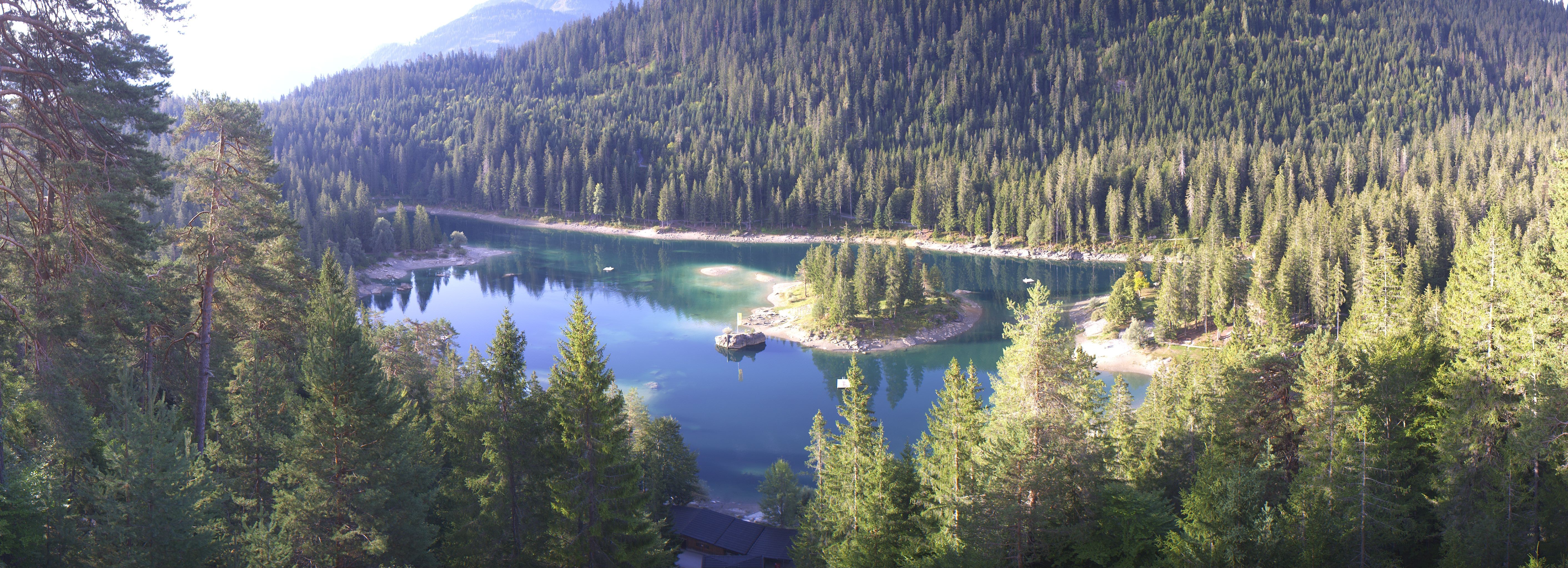 Archiv Foto Webcam Flims: Caumasee