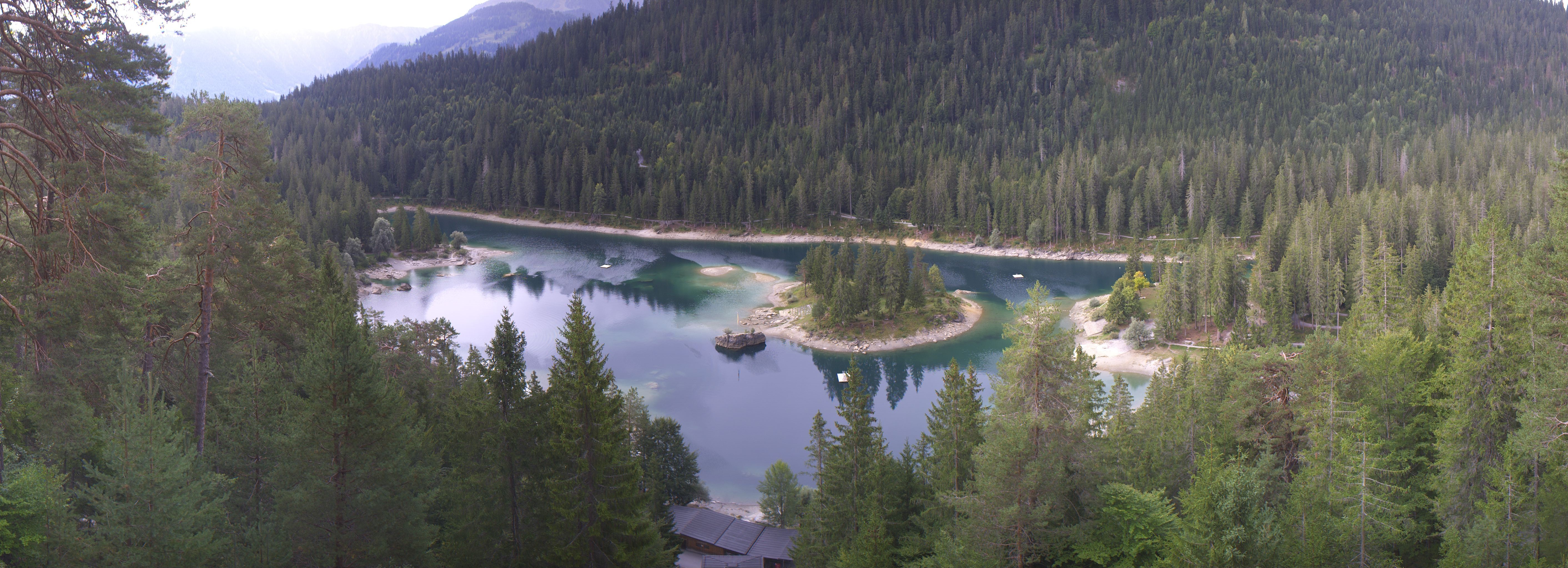 Archiv Foto Webcam Flims: Caumasee