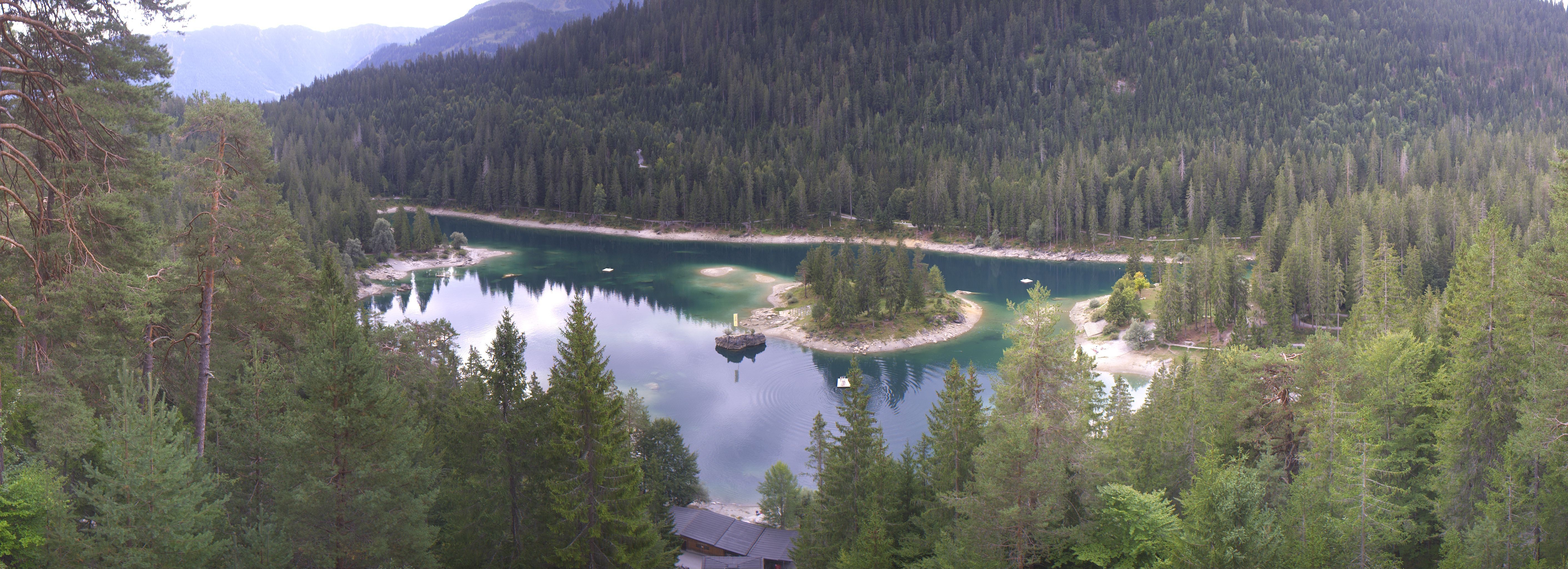 Archiv Foto Webcam Flims: Caumasee