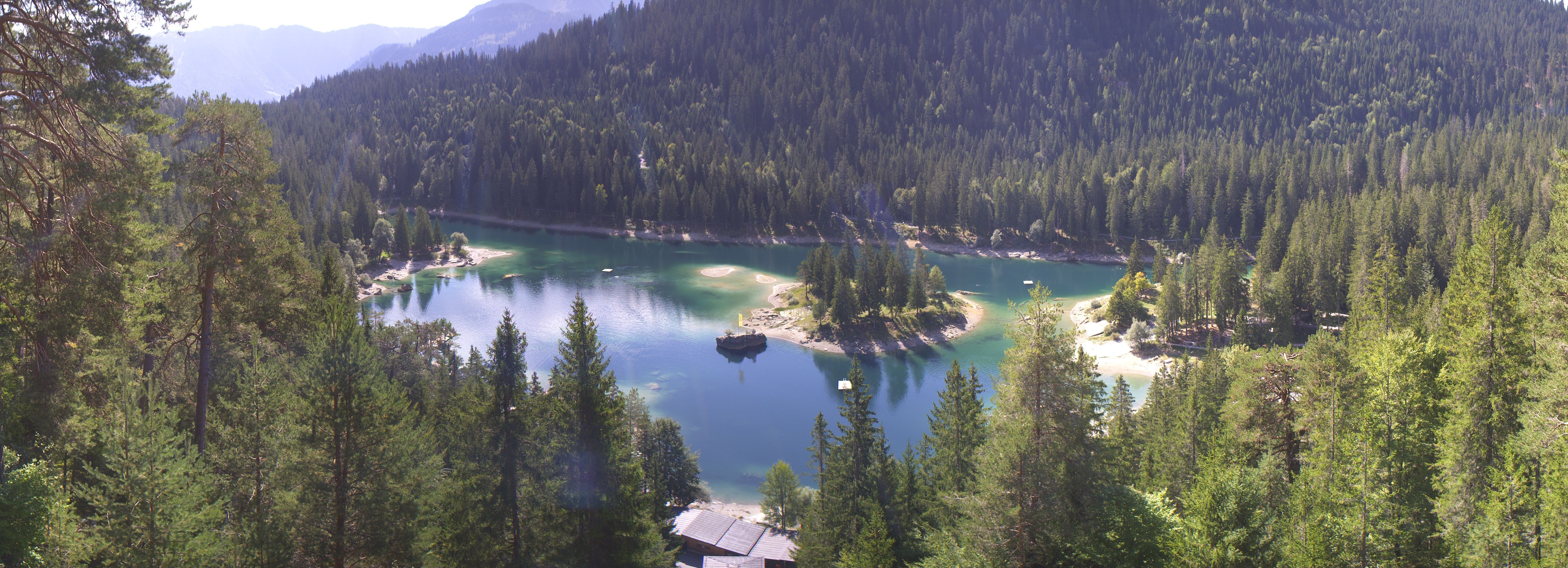 Archiv Foto Webcam Flims: Caumasee
