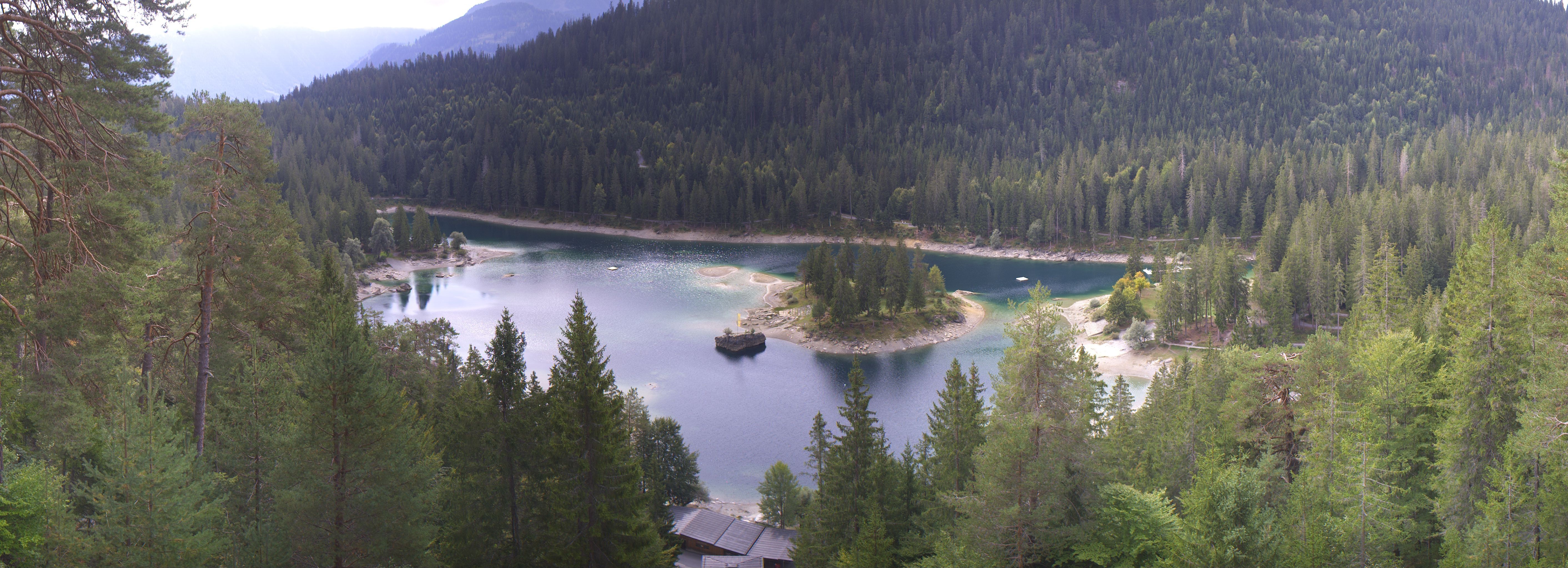 Archiv Foto Webcam Flims: Caumasee