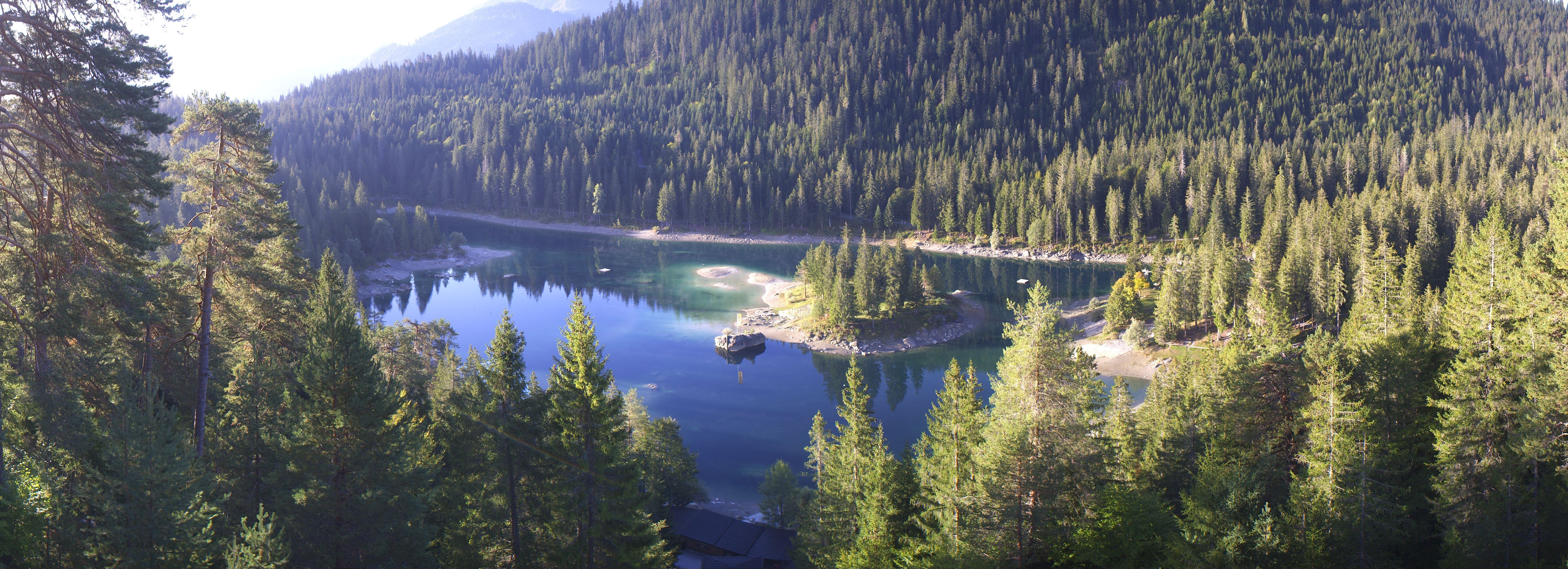 Archiv Foto Webcam Flims: Caumasee