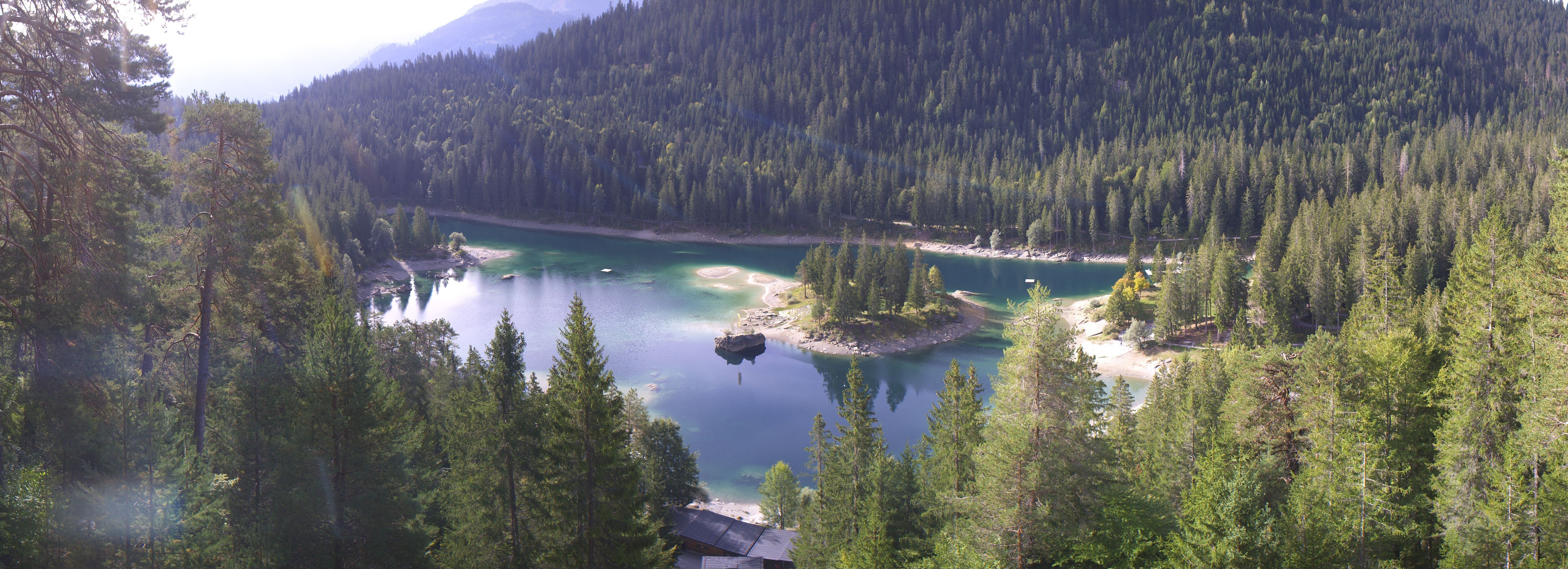 Archiv Foto Webcam Flims: Caumasee