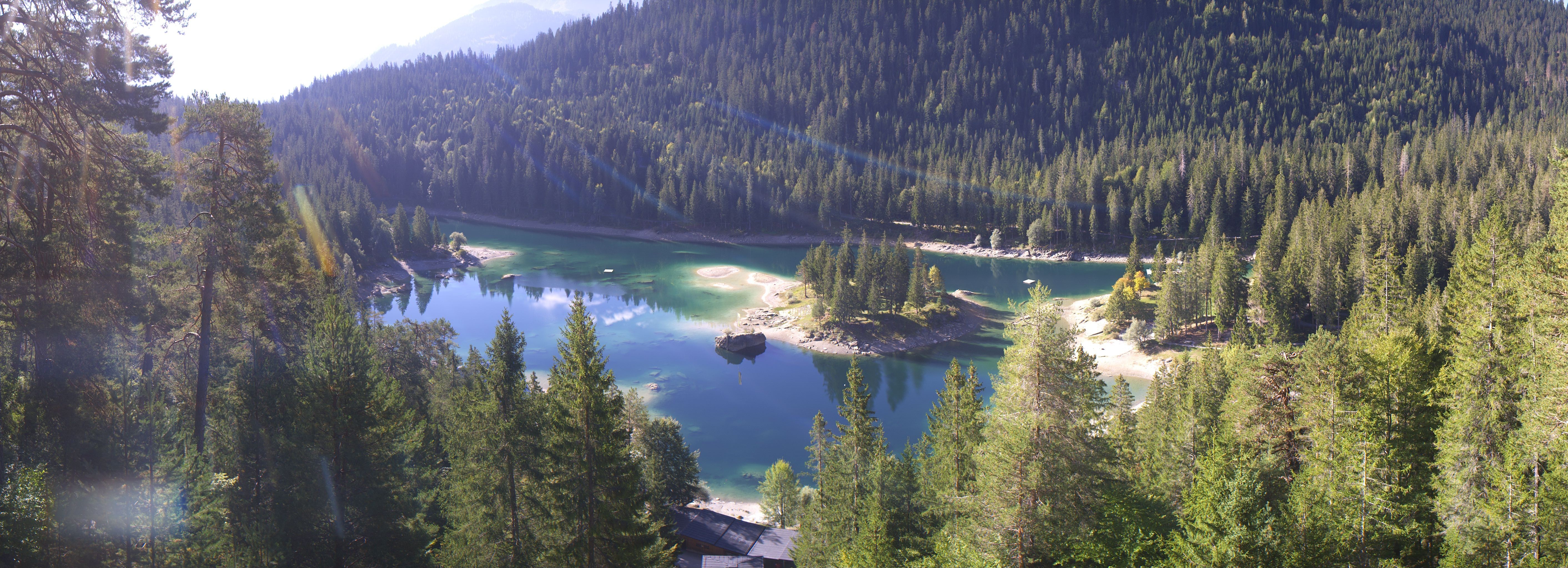 Archiv Foto Webcam Flims: Caumasee