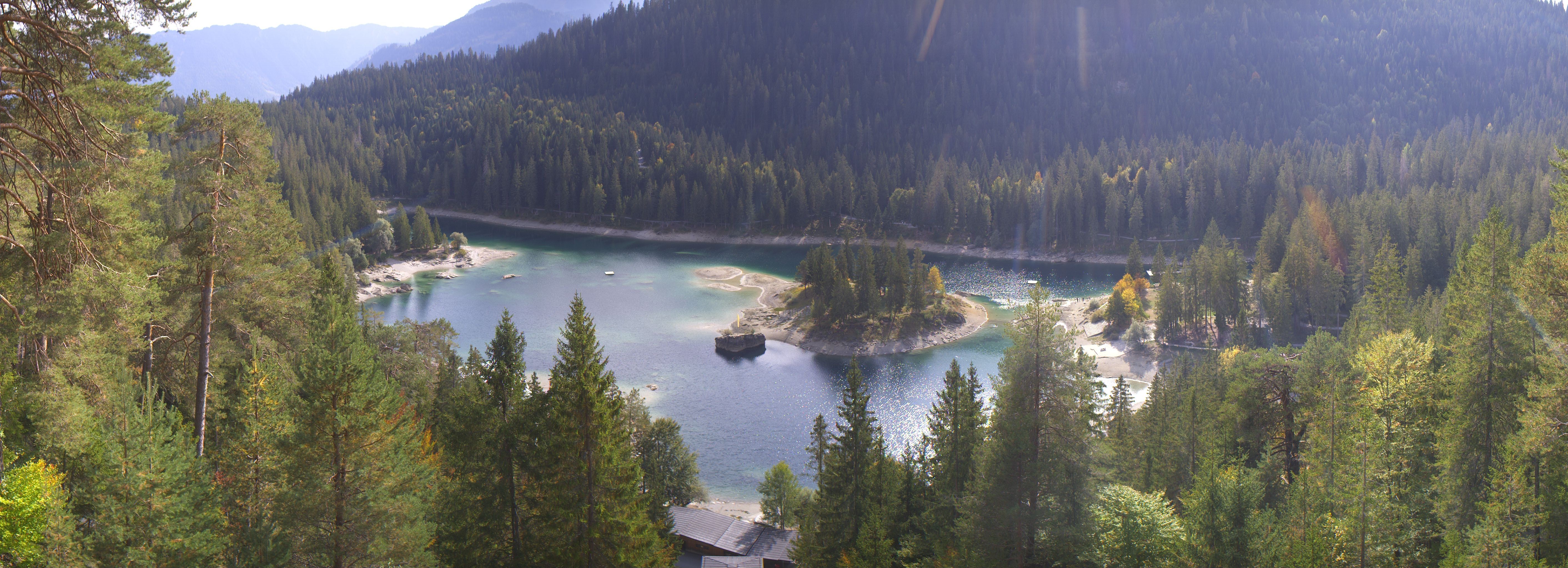 Archiv Foto Webcam Flims: Caumasee