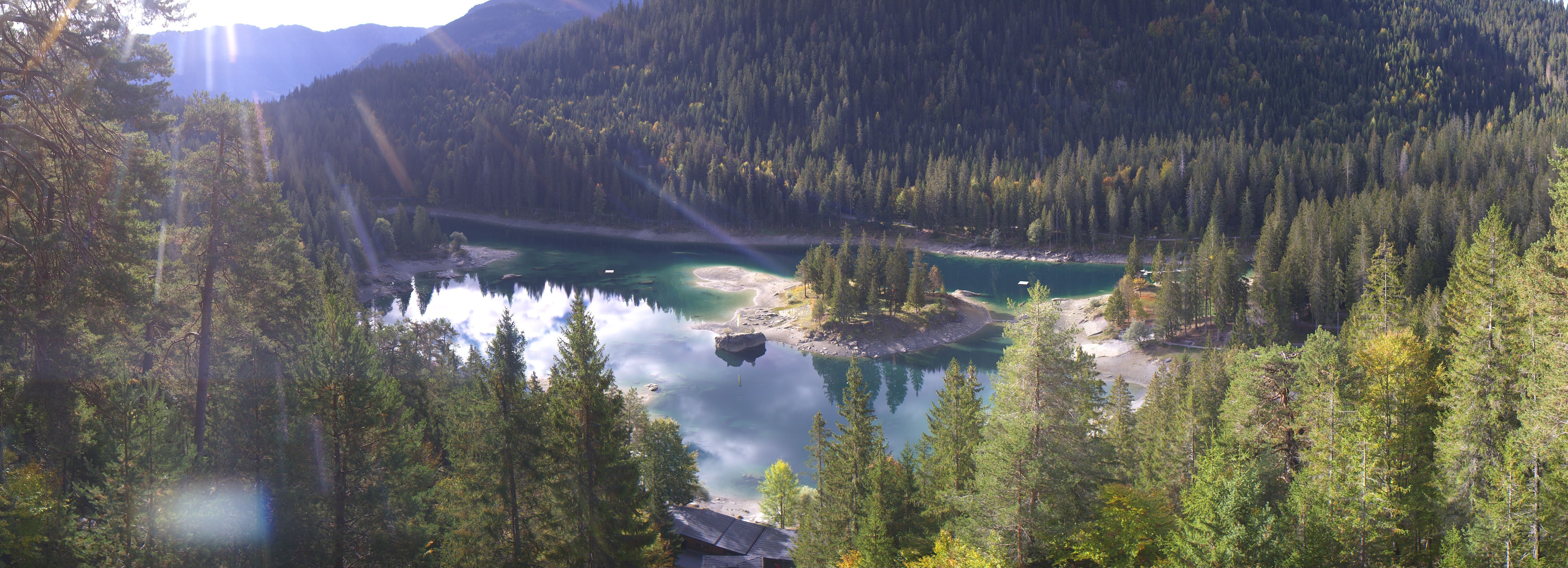 Archiv Foto Webcam Flims: Caumasee