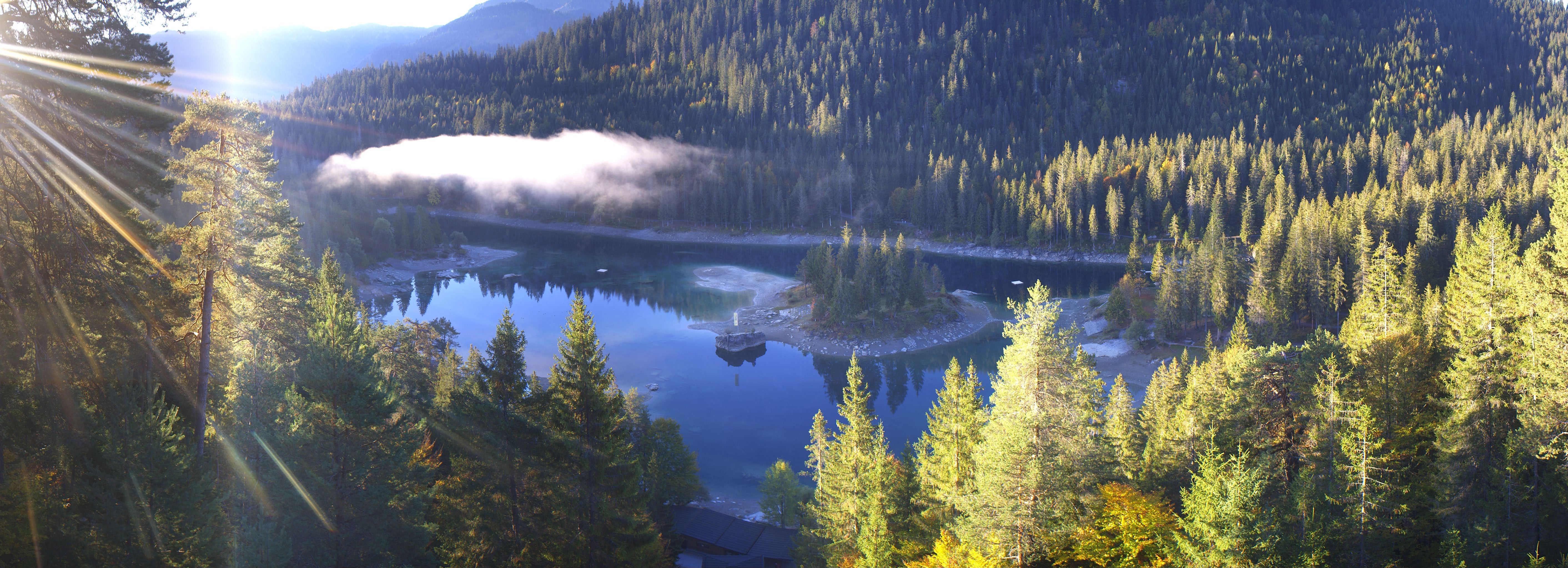 Archiv Foto Webcam Flims: Caumasee